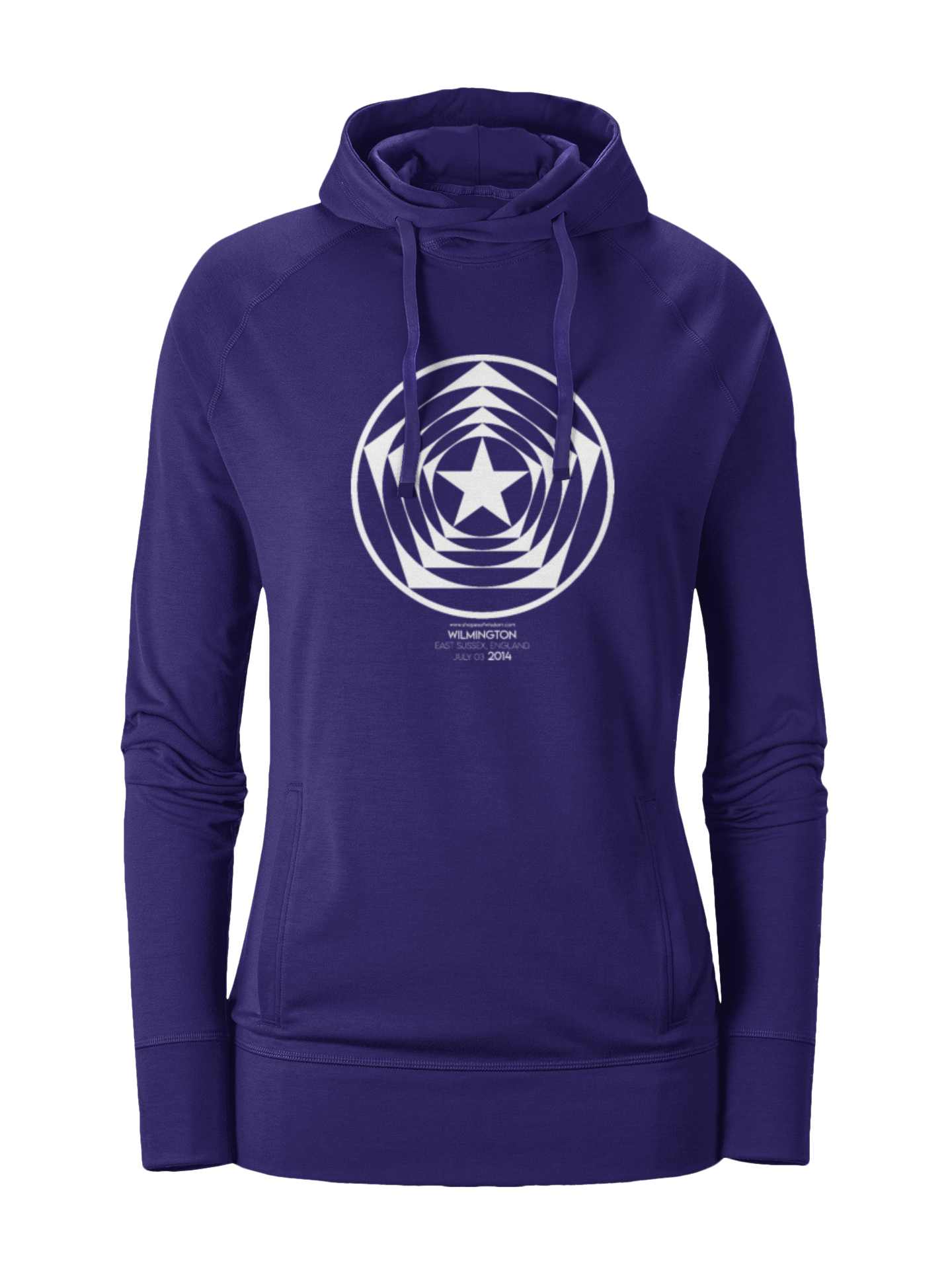 Crop Circle Girl´s College Hoodie - Wilmington