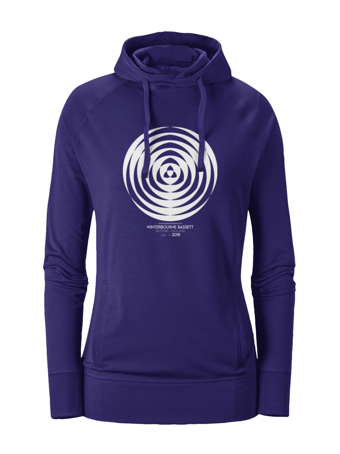 Crop Circle Girl´s College Hoodie - Winterbourne Bassett