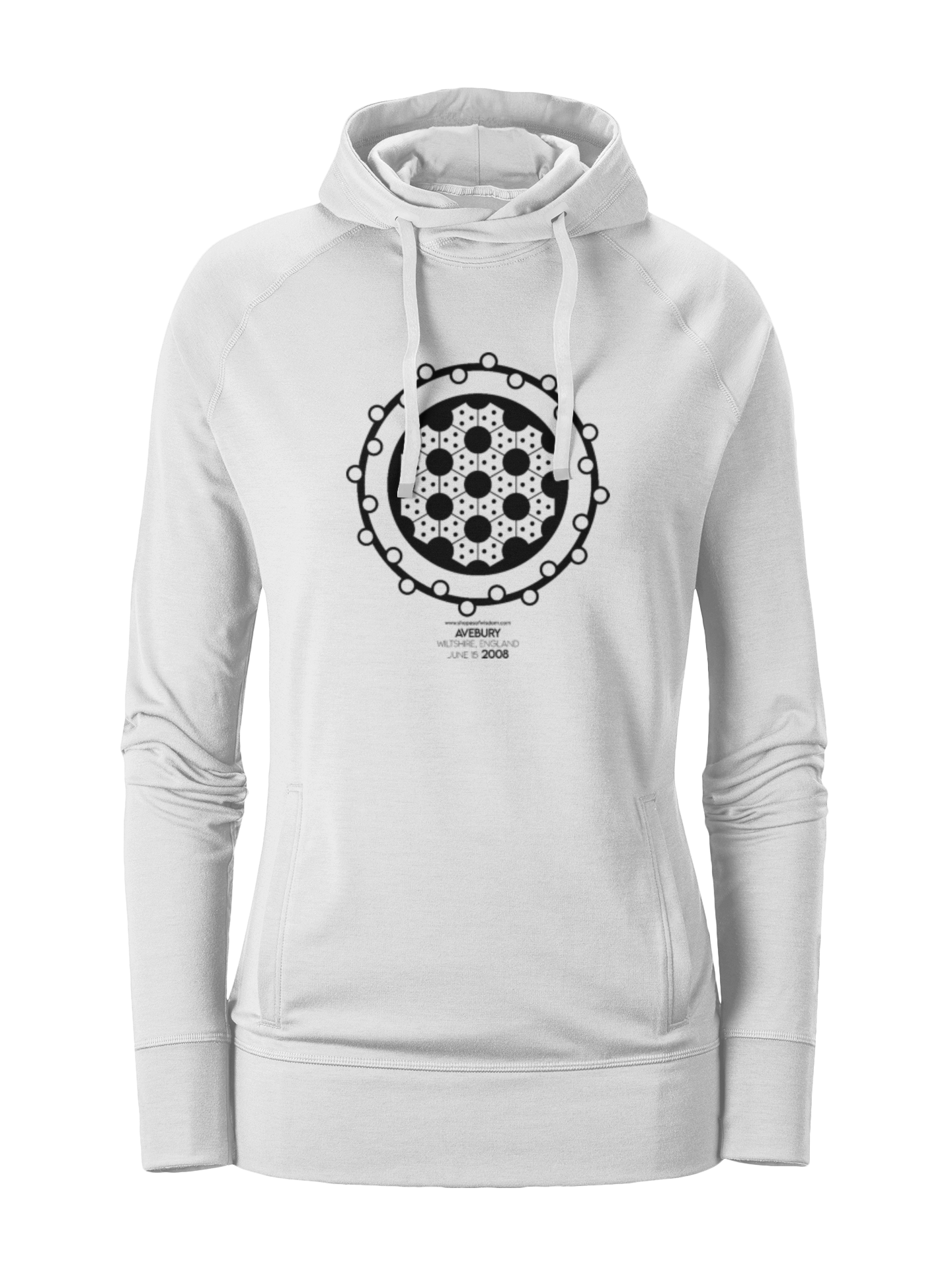 Crop Circle Girl´s College Hoodie - Avebury