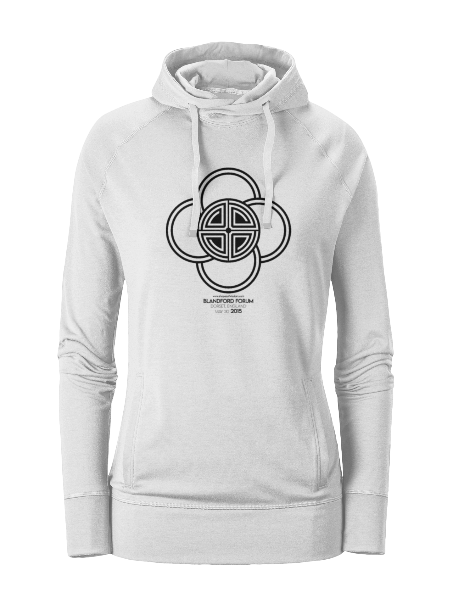 Crop Circle Girl´s College Hoodie - Blandford Forum