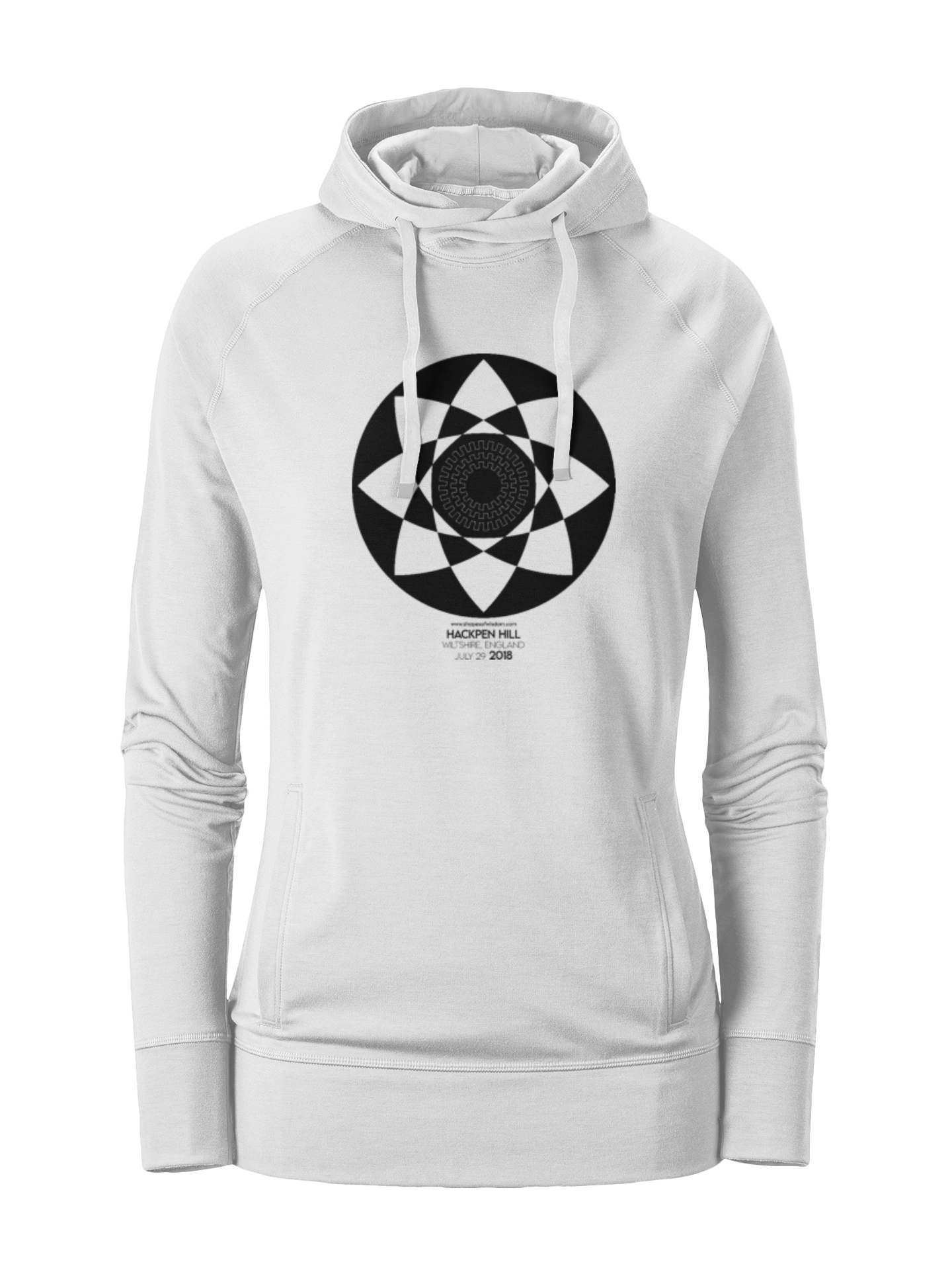 Crop Circle Girl´s College Hoodie - Hackpen Hill 3