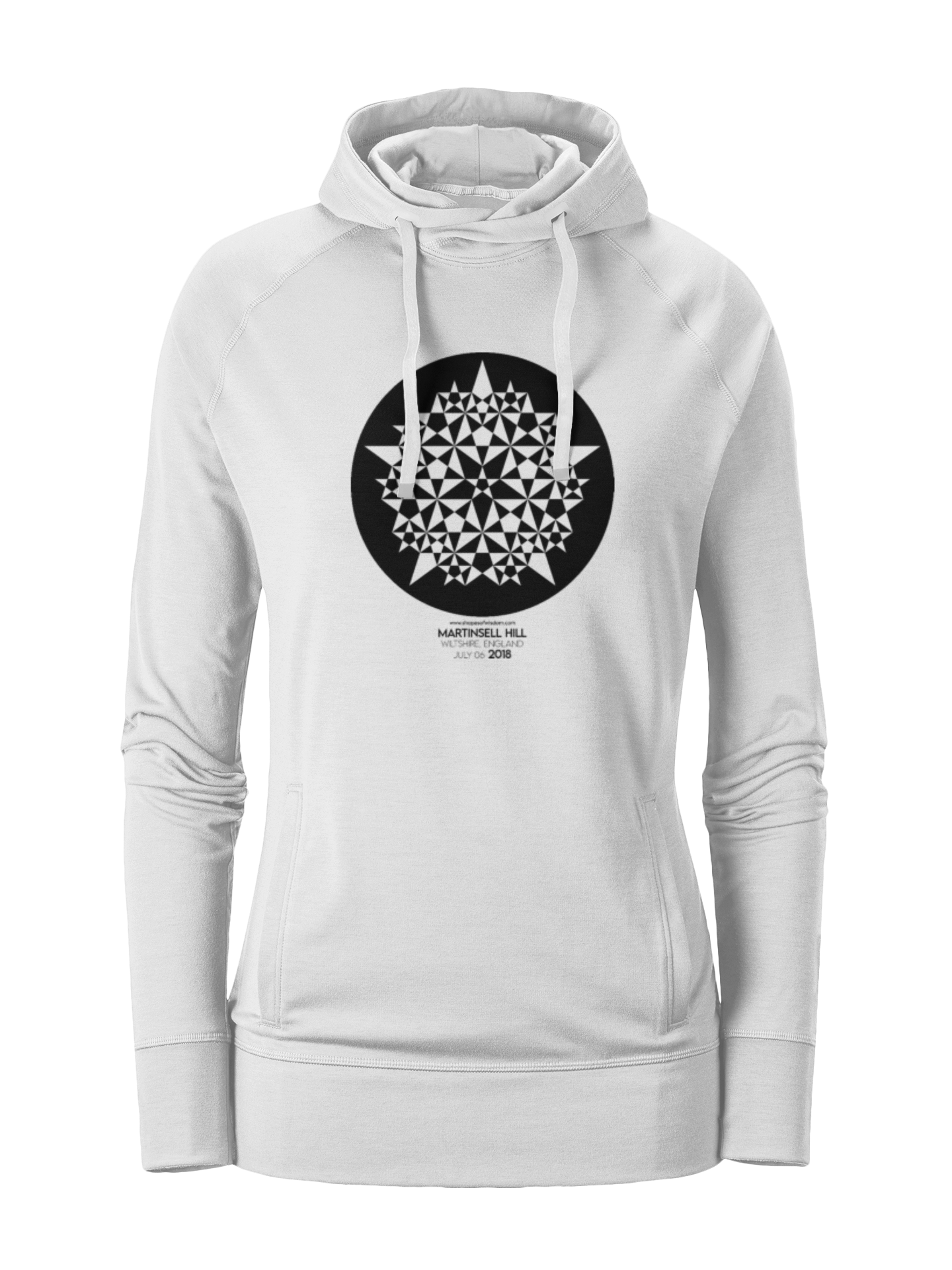 Crop Circle Girl´s College Hoodie - Martinsell Hill