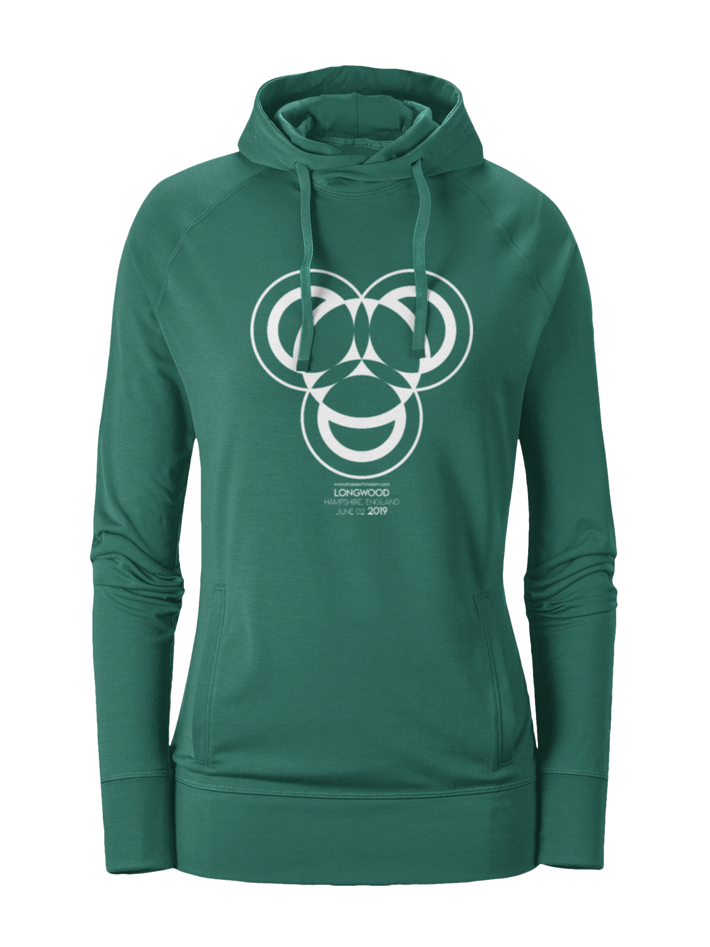 Crop Circle Girl´s College Hoodie - Longwood