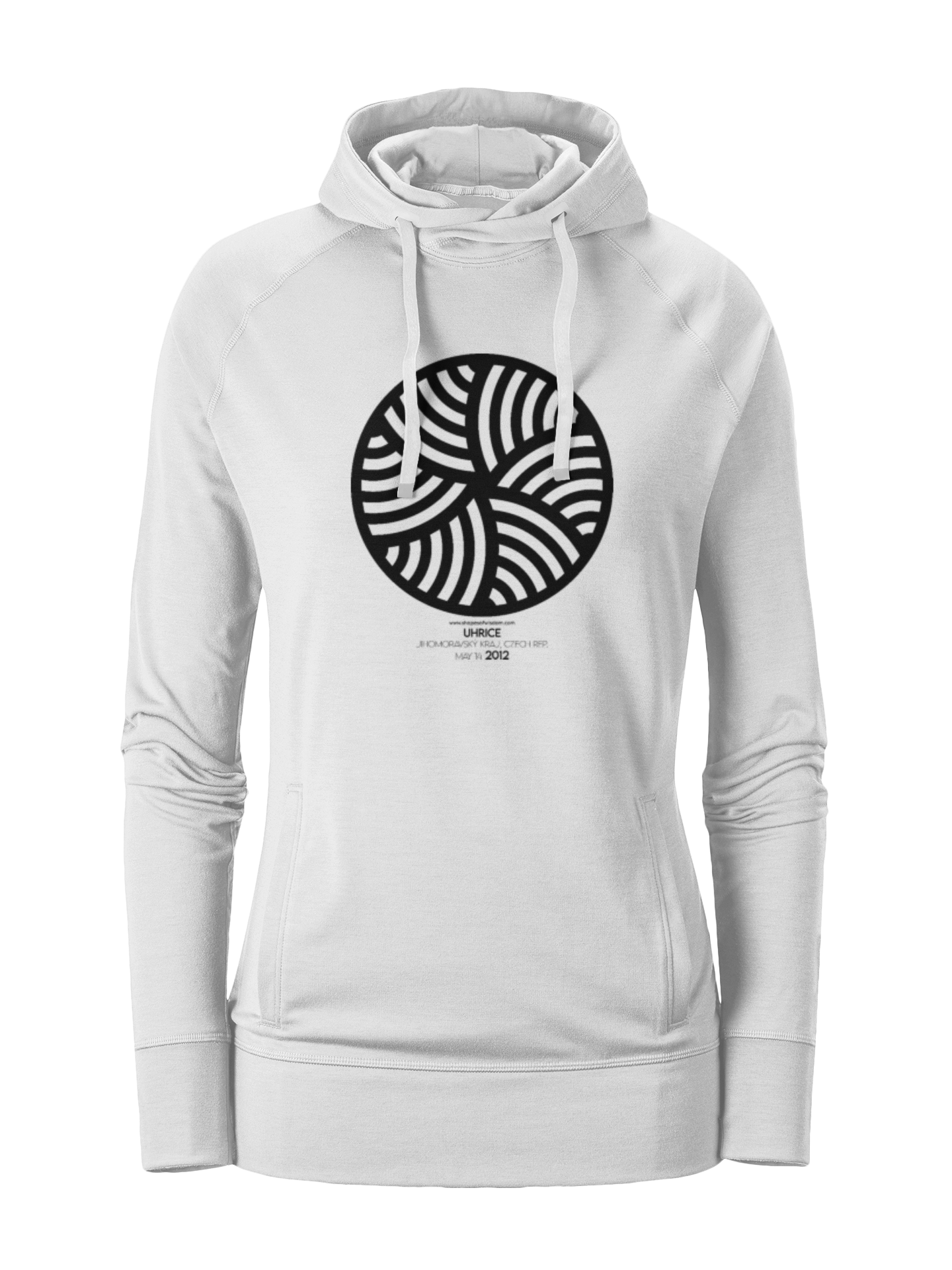 Crop Circle Girl´s College Hoodie - Uhrice