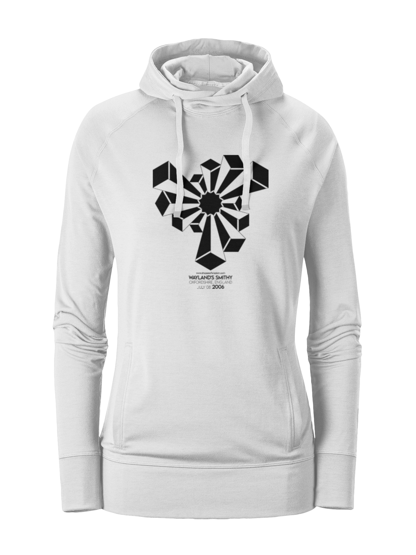 Crop Circle Girl´s College Hoodie - Wayland's Smithy 2