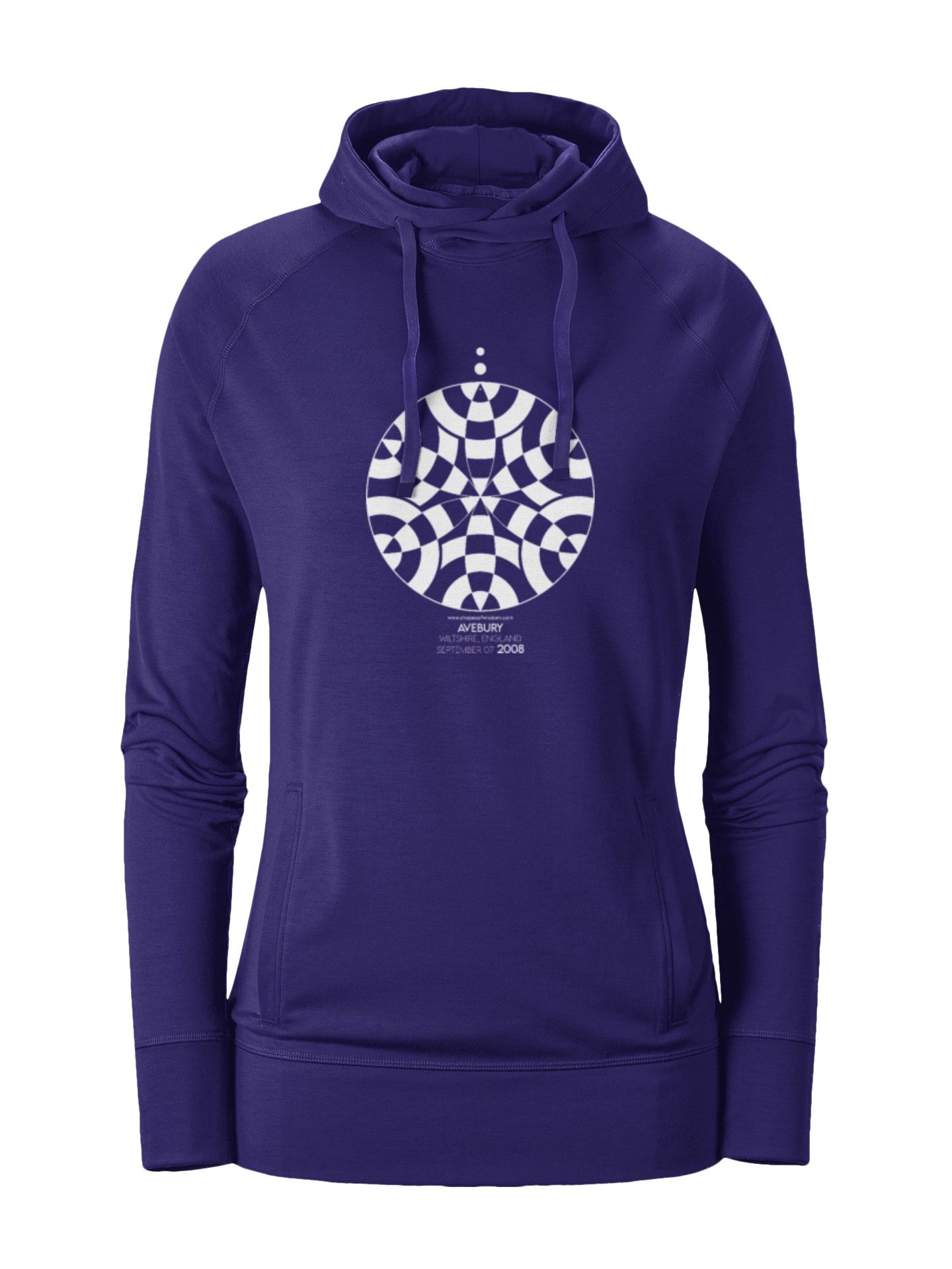 Crop Circle Girl´s College Hoodie - Avebury 13