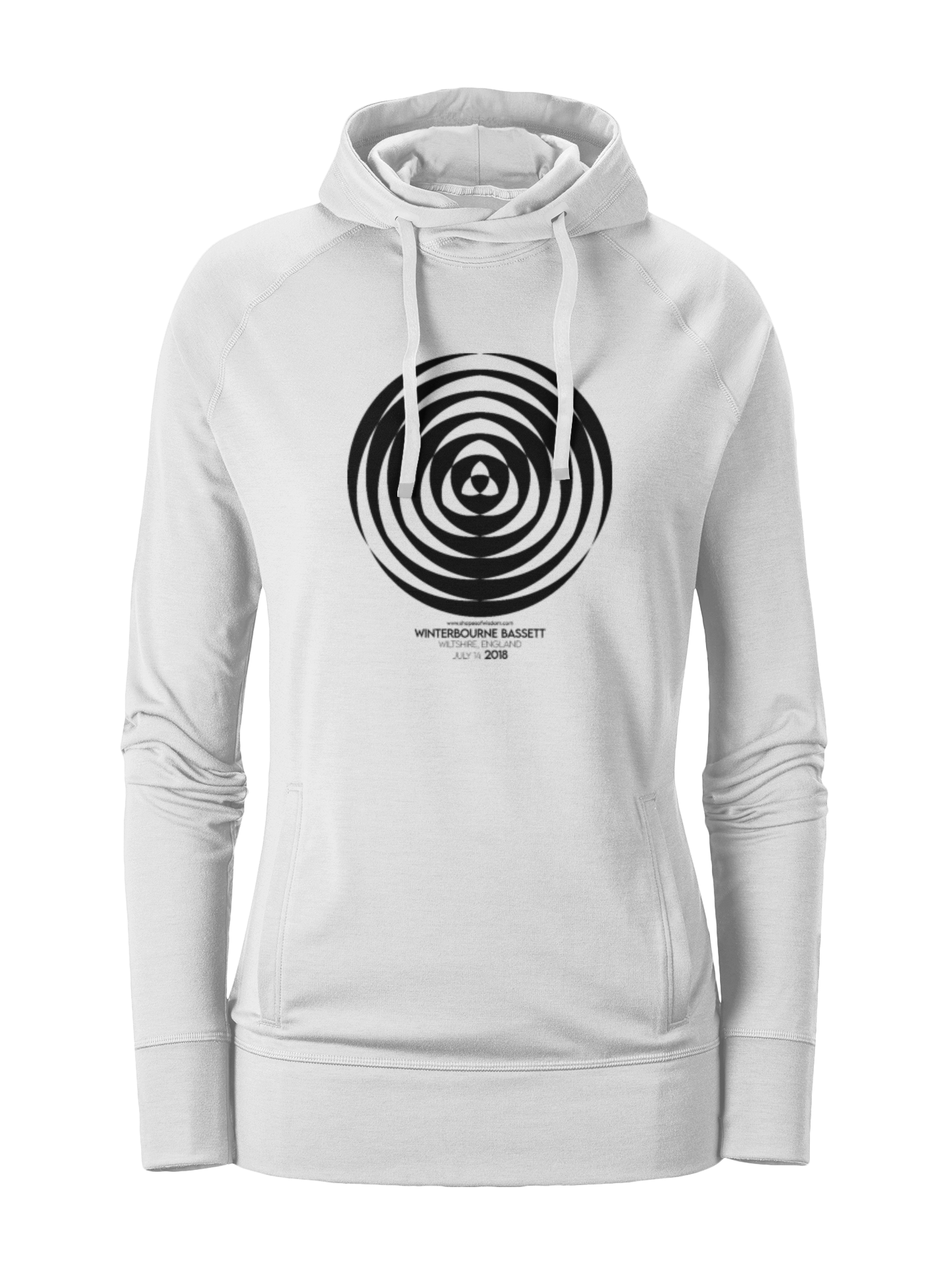 Crop Circle Girl´s College Hoodie - Winterbourne Bassett