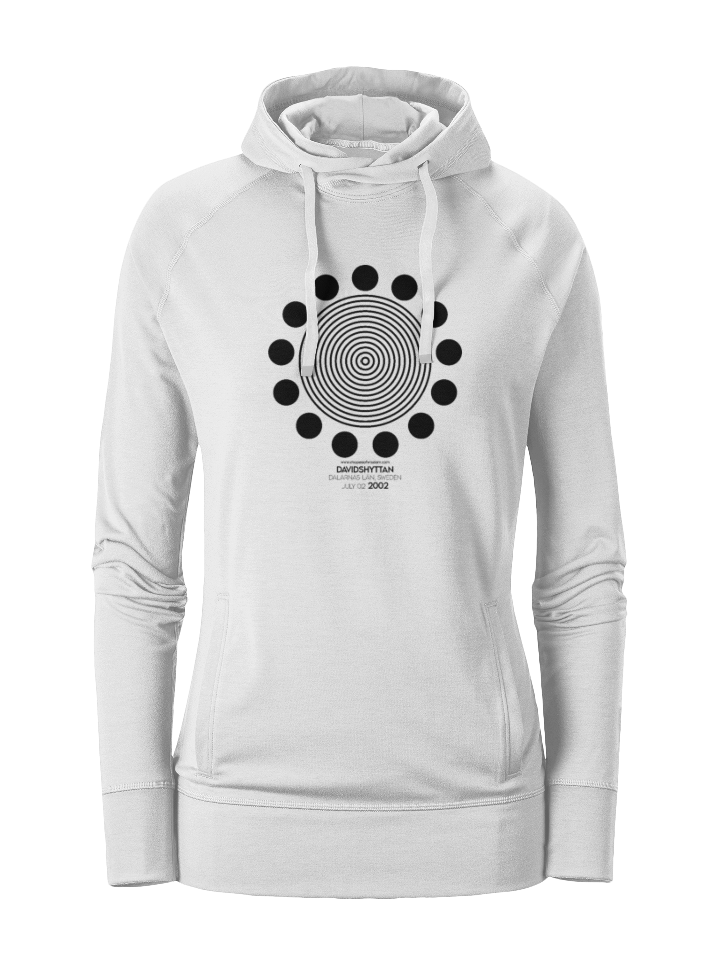 Crop Circle Girl´s College Hoodie - Davidshyttan