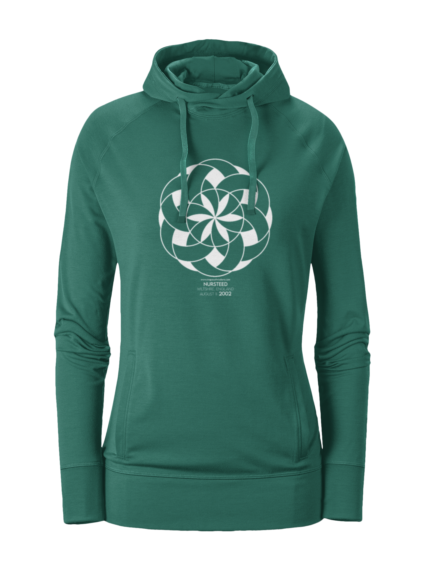 Crop Circle Girl´s College Hoodie - Nursteed