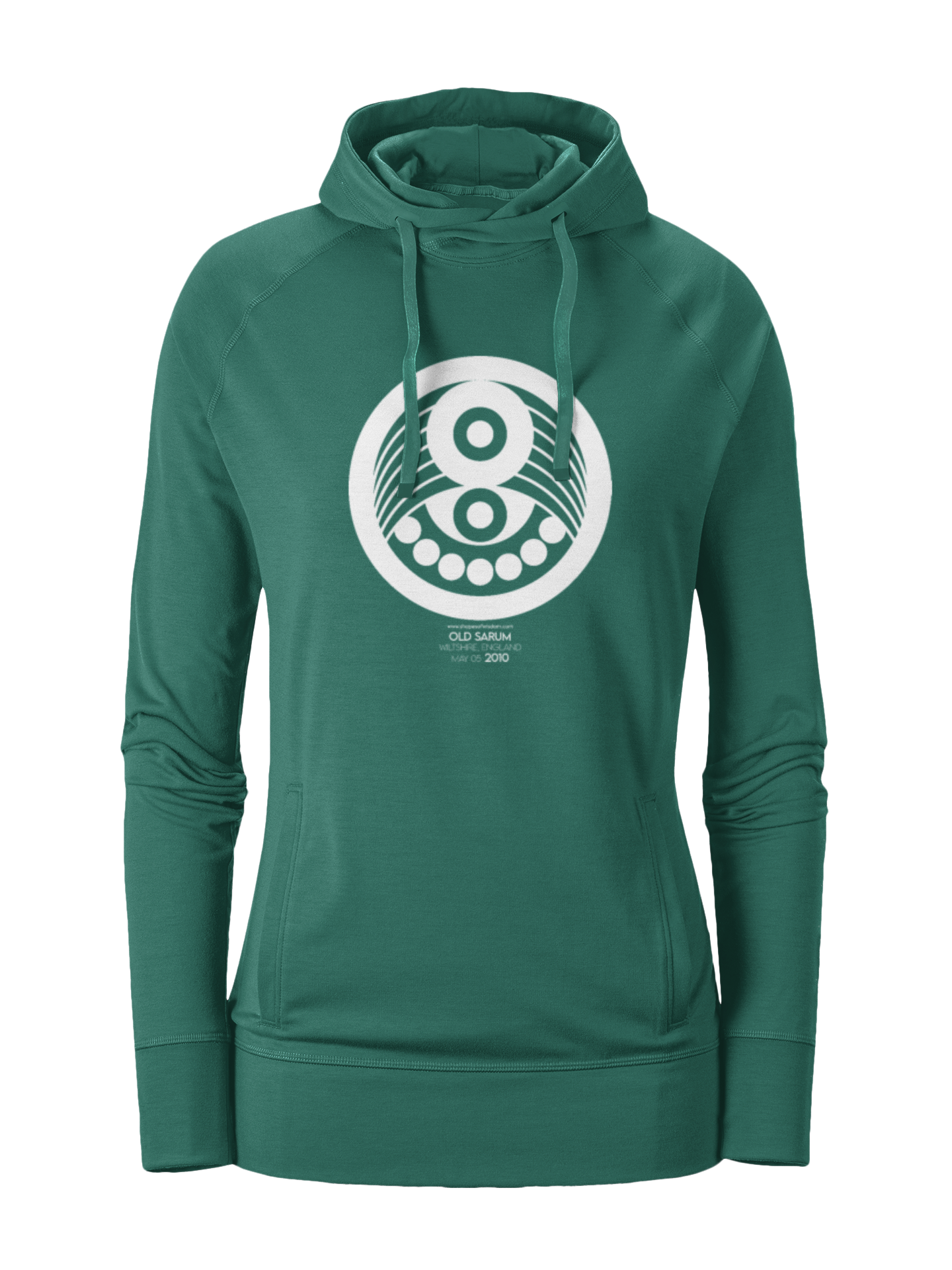 Crop Circle Girl´s College Hoodie - Old sarum