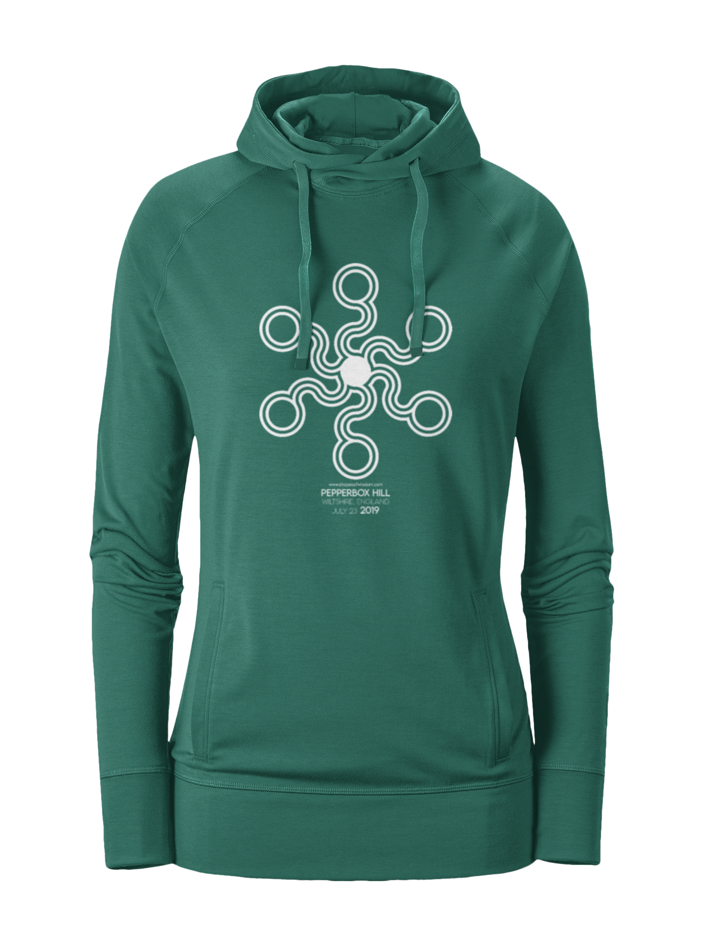 Crop Circle Girl´s College Hoodie - Pepperbox Hill