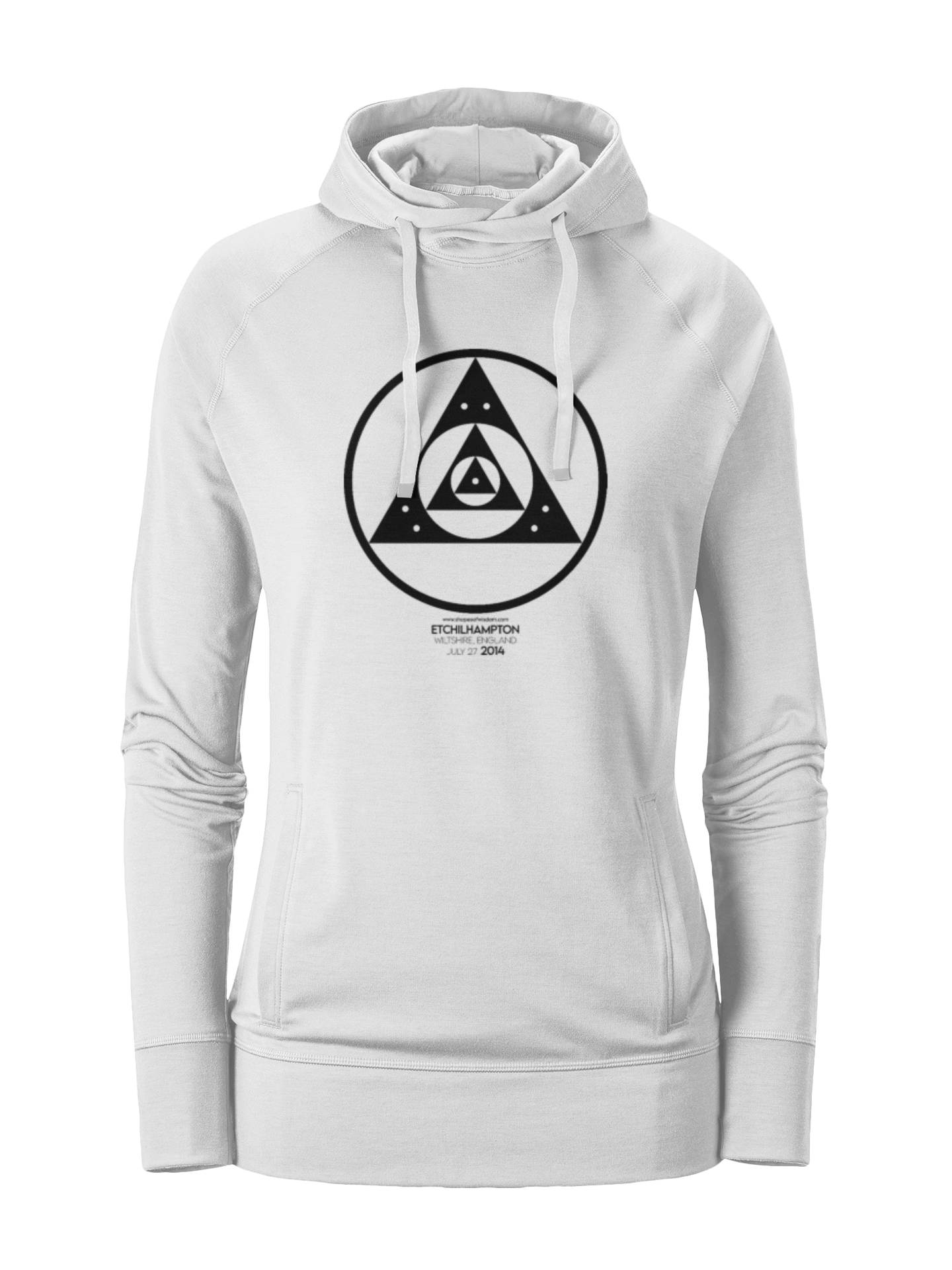 Crop Circle Girl´s College Hoodie - Etchilhampton 12