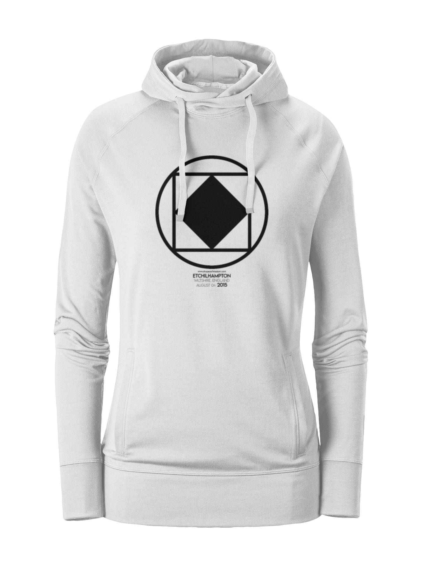 Crop Circle Girl´s College Hoodie - Etchilhampton 13