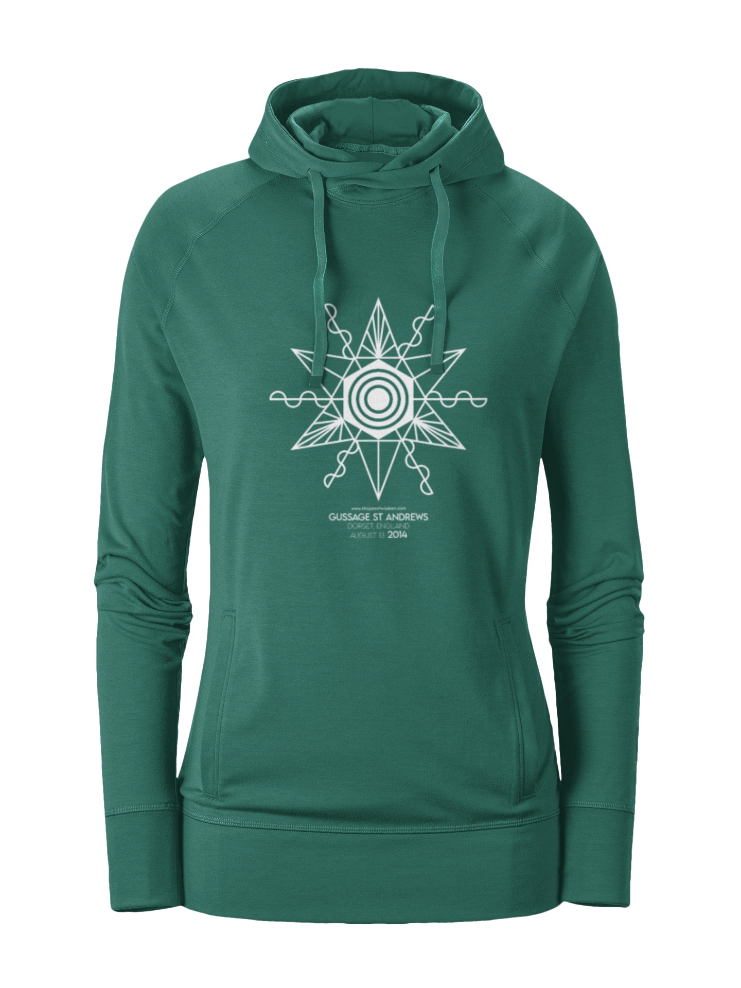 Crop Circle Girl´s College Hoodie - Gussage St Andrews
