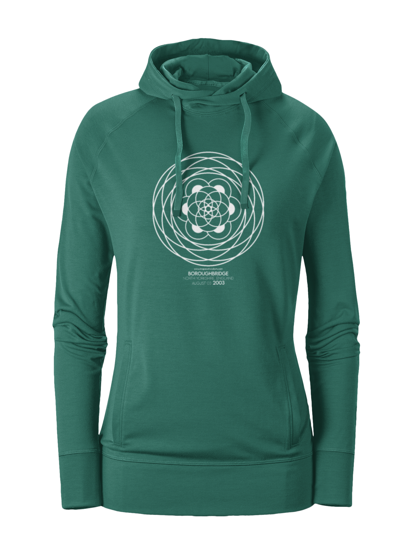 Crop Circle Girl´s College Hoodie - Boroughbride