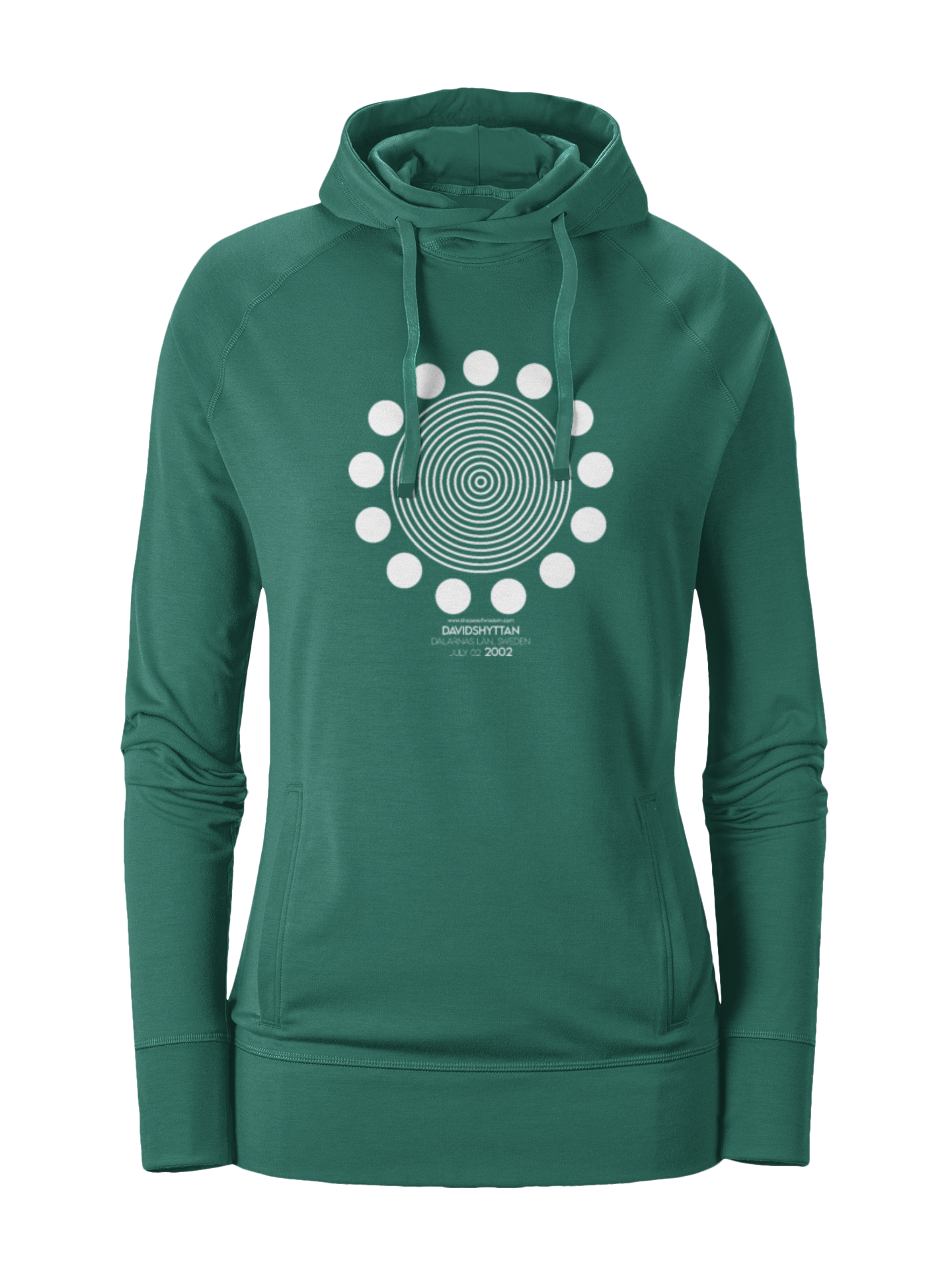 Crop Circle Girl´s College Hoodie - Davidshyttan