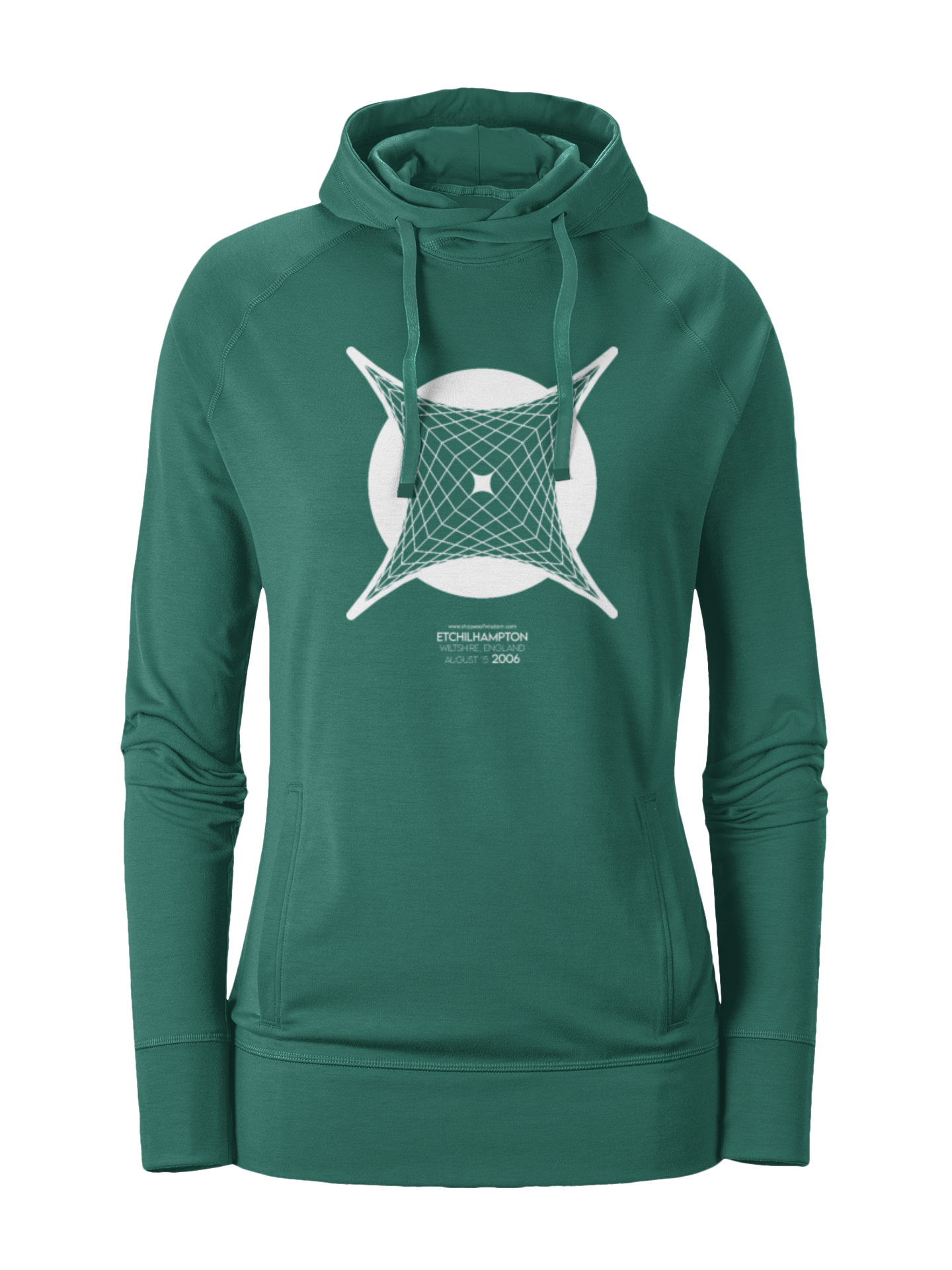 Crop Circle Girl´s College Hoodie - Etchilhampton 8