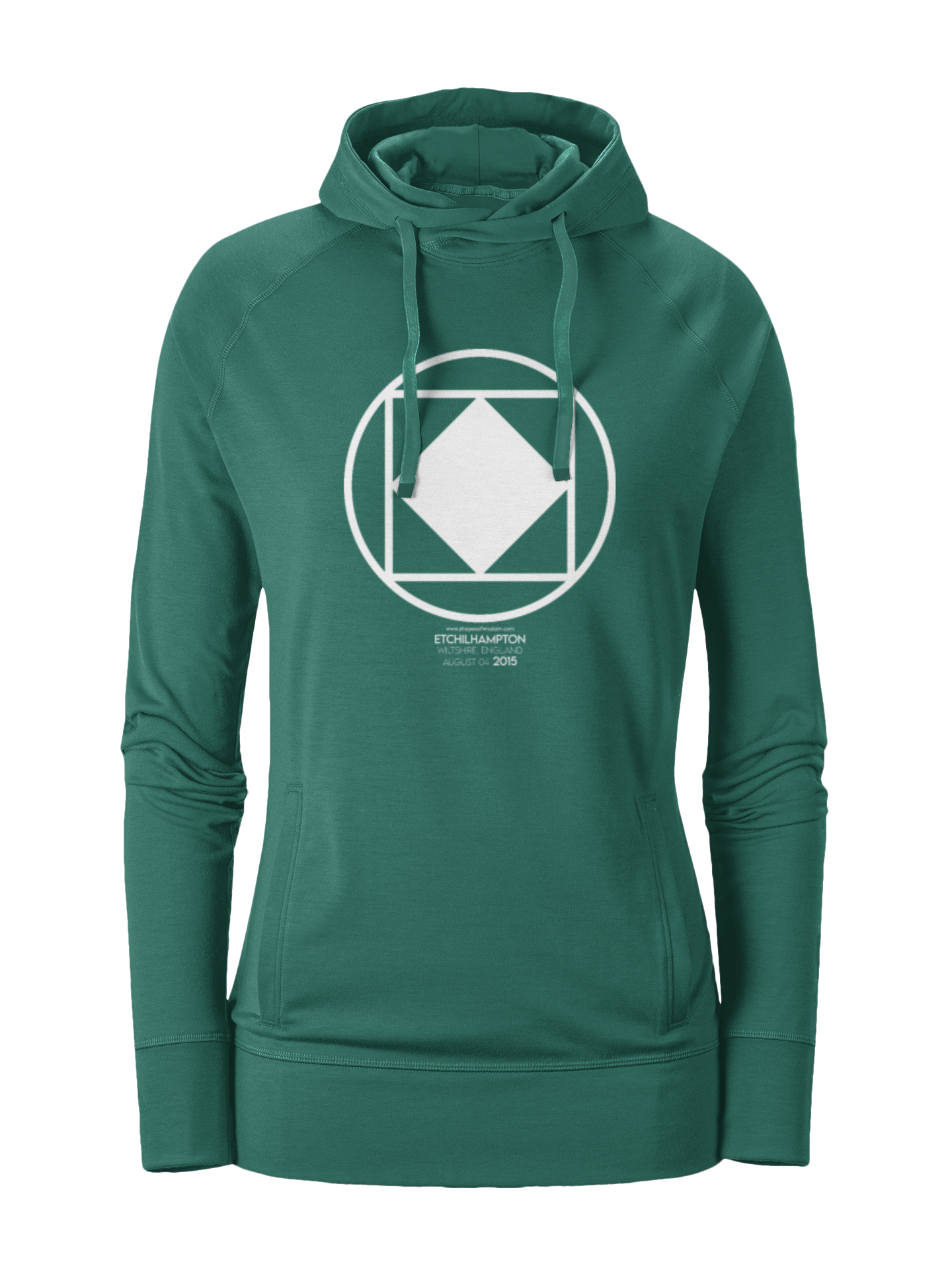 Crop Circle Girl´s College Hoodie - Etchilhampton 13
