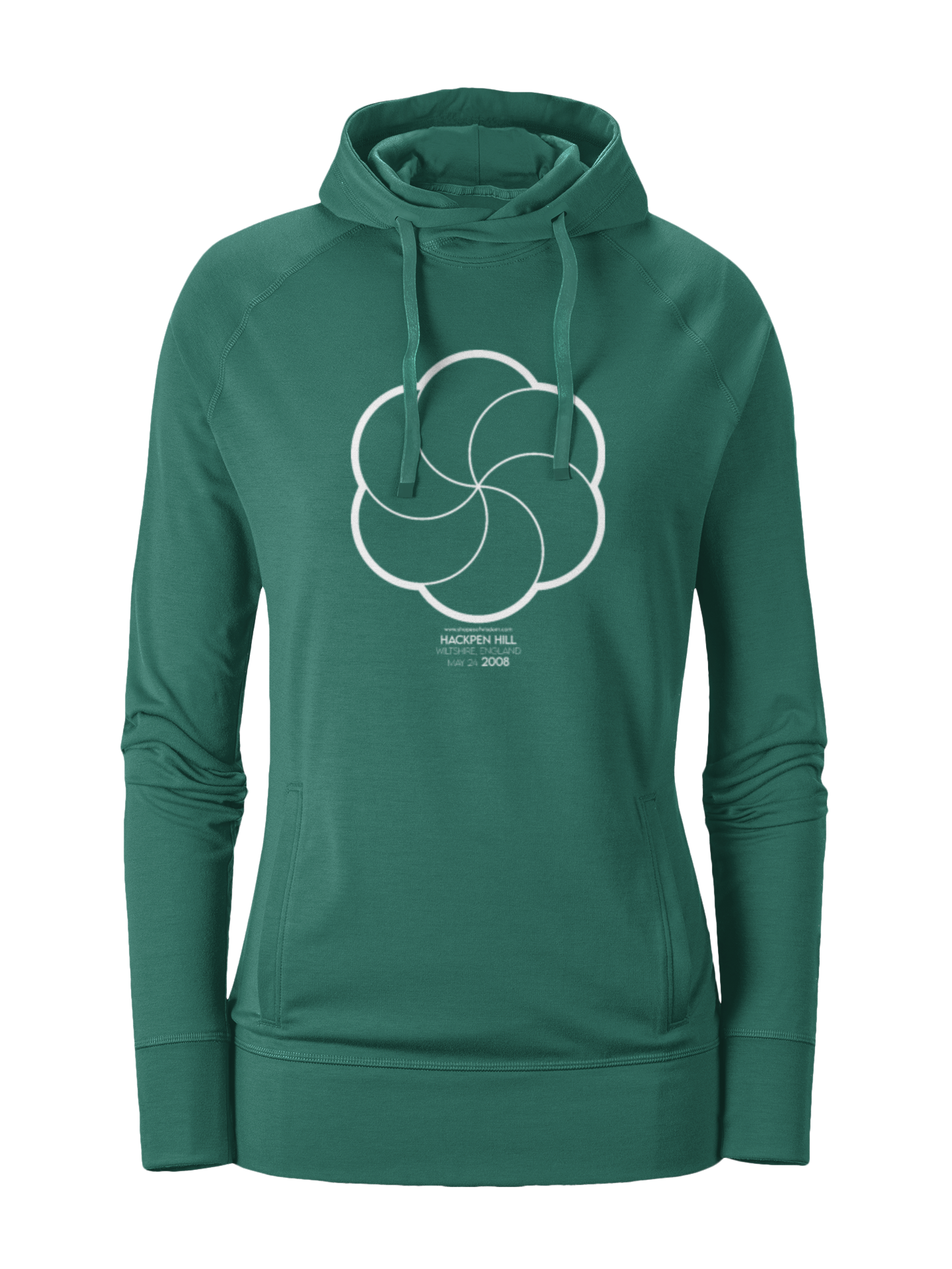Crop Circle Girl´s College Hoodie - Hackpen Hill 8