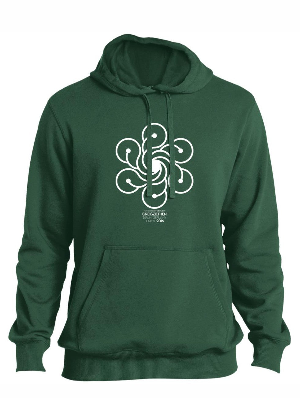 Crop Circle Pullover Hoodie - Großziethen