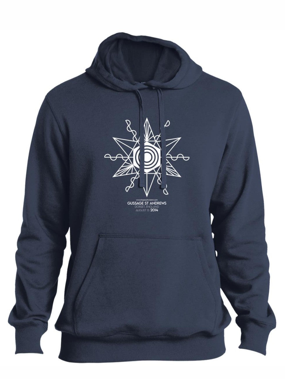 Crop Circle Pullover Hoodie - Gussage St Andrews