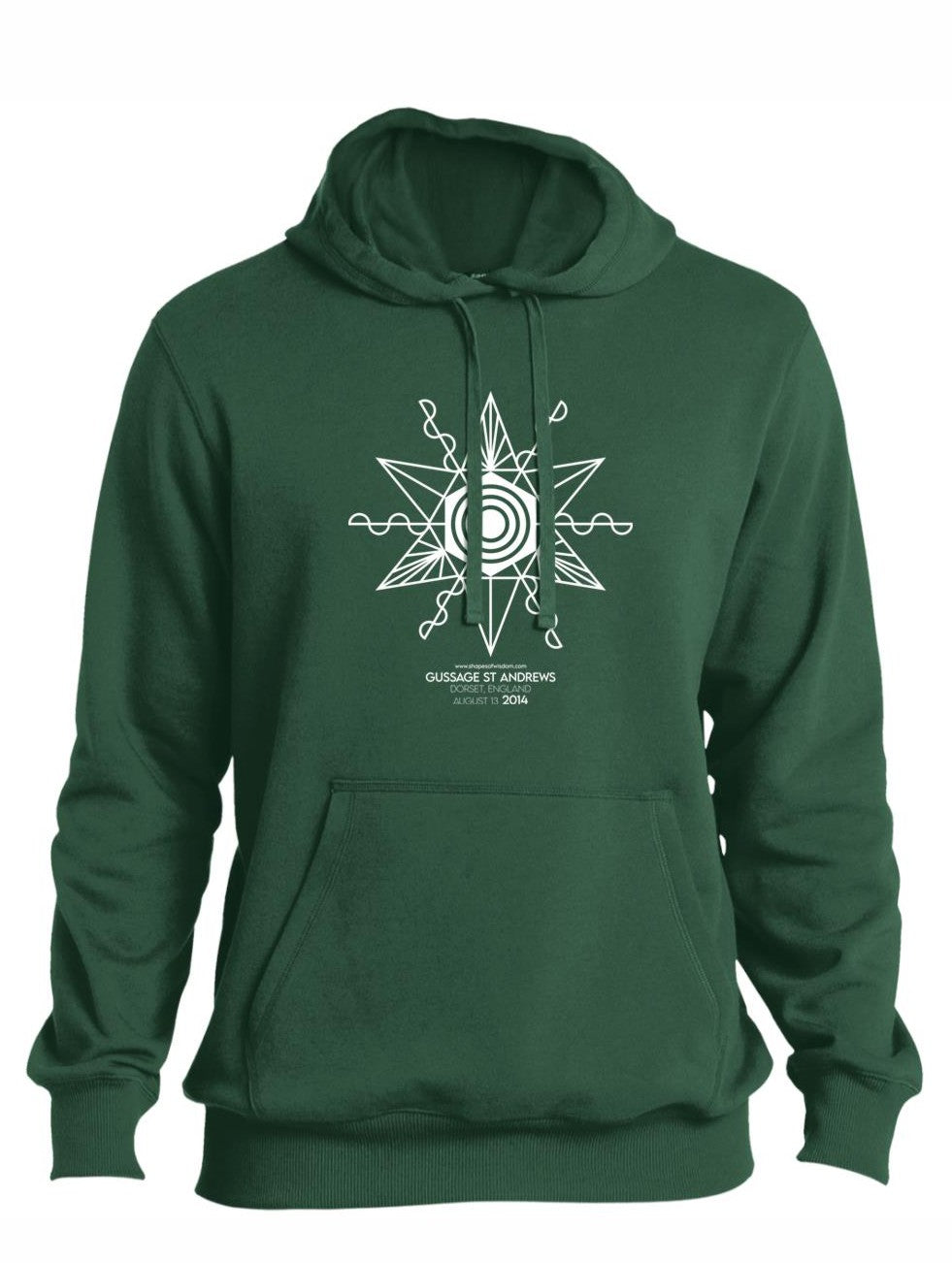 Crop Circle Pullover Hoodie - Gussage St Andrews