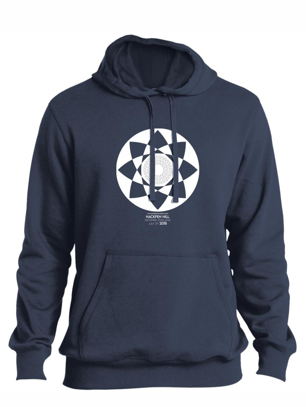 Crop Circle Pullover Hoodie - Hackpen Hill 3