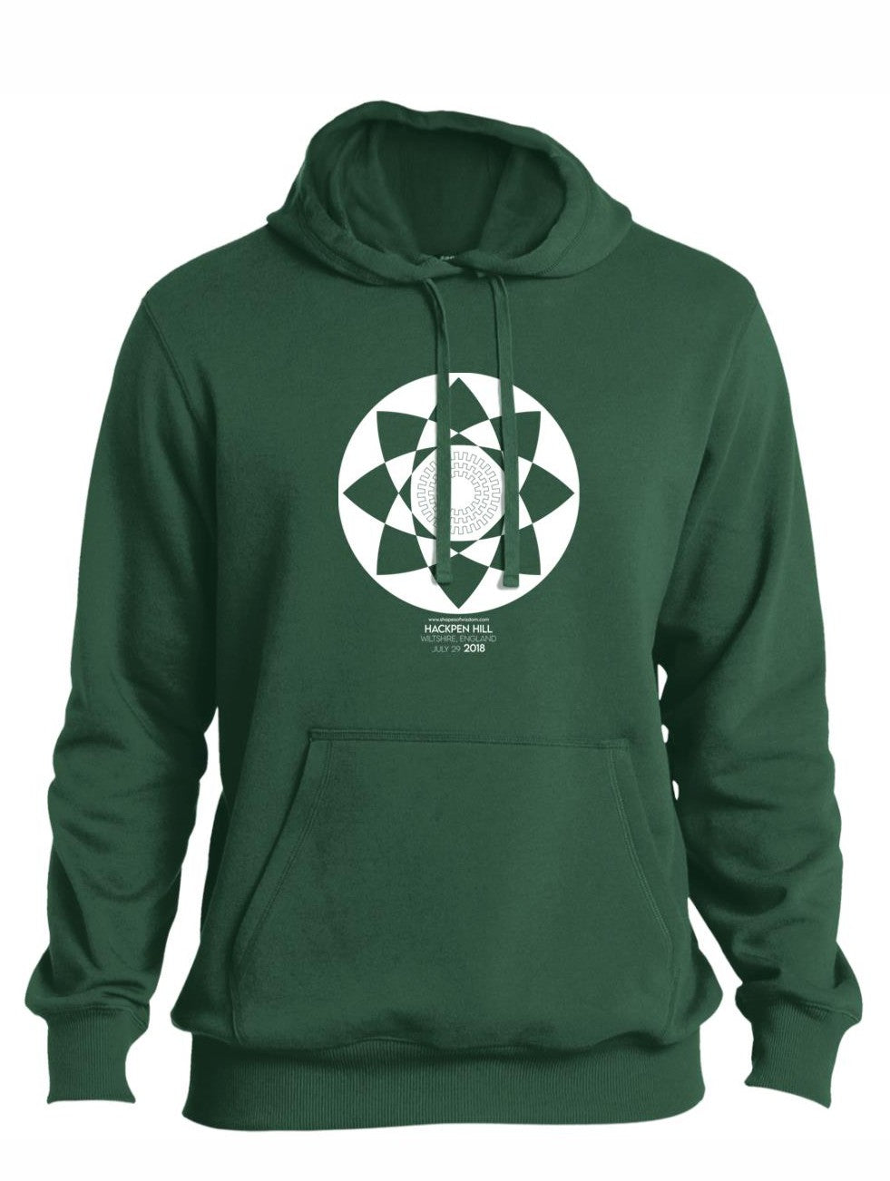 Crop Circle Pullover Hoodie - Hackpen Hill 3