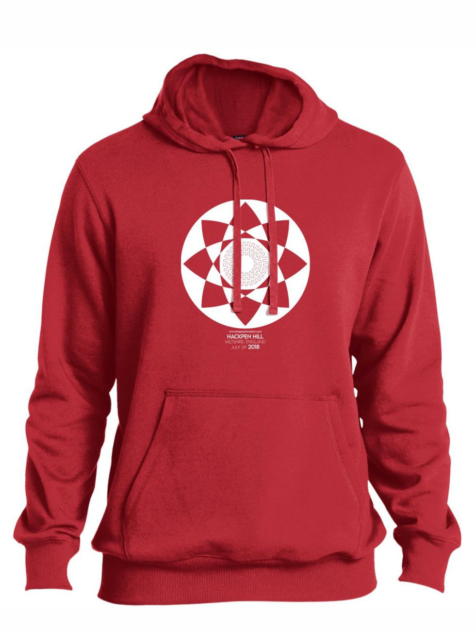 Crop Circle Pullover Hoodie - Hackpen Hill 3