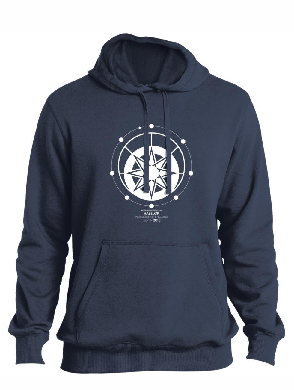 Crop Circle Pullover Hoodie - Haselor
