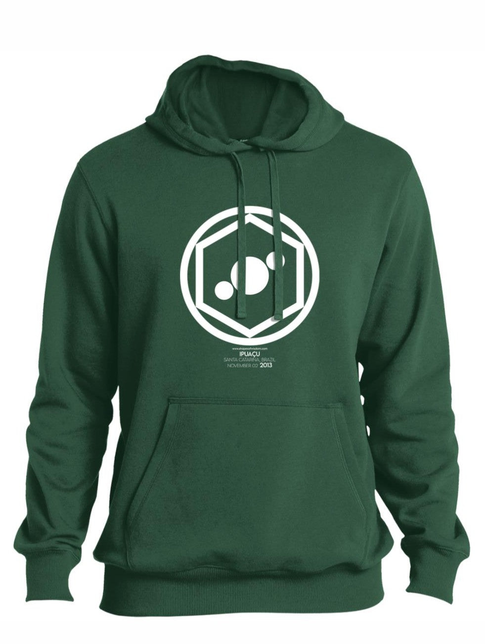 Crop Circle Pullover Hoodie - Ipuaçu