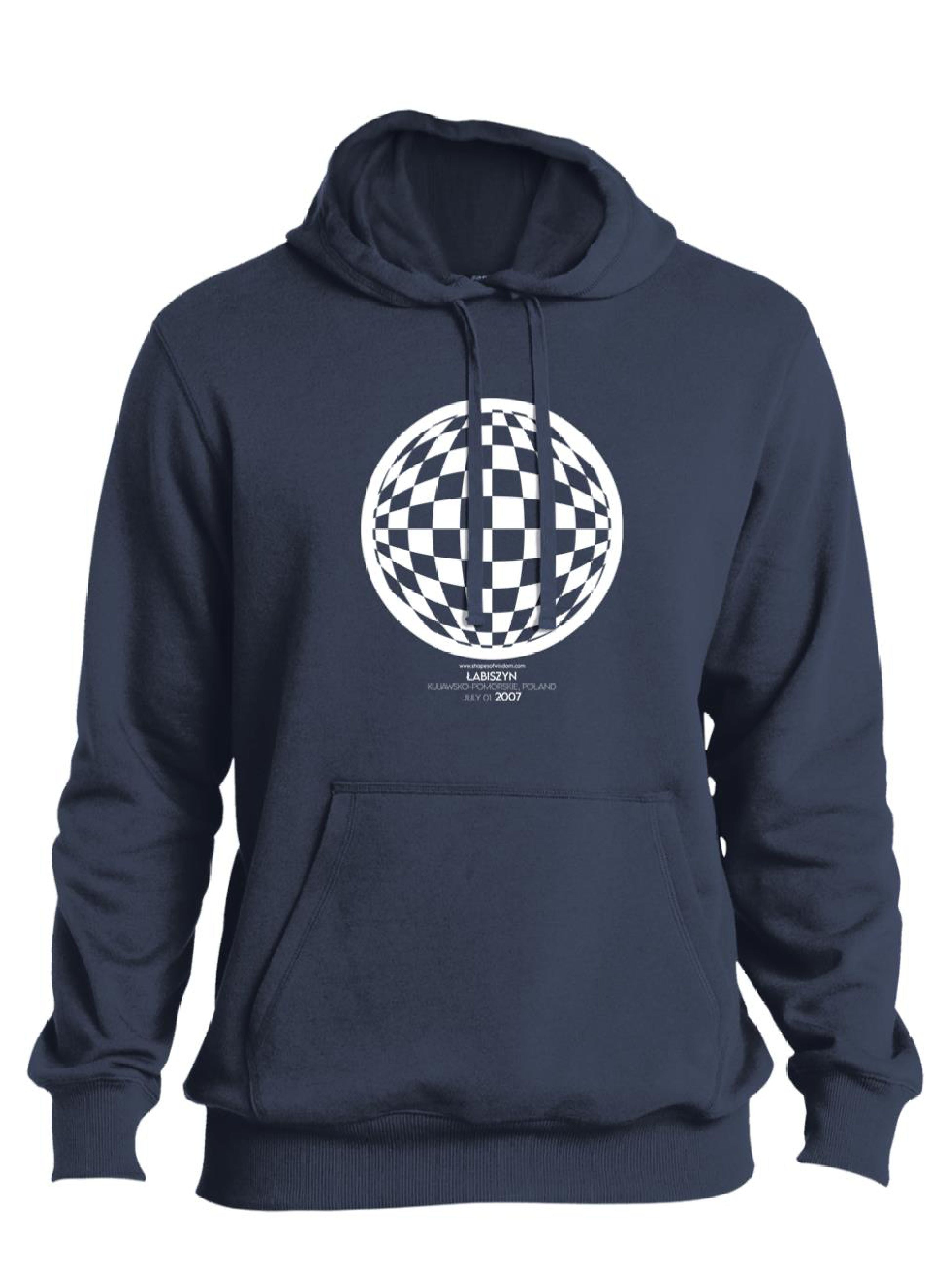 Crop Circle Pullover Hoodie - Łabiszyn