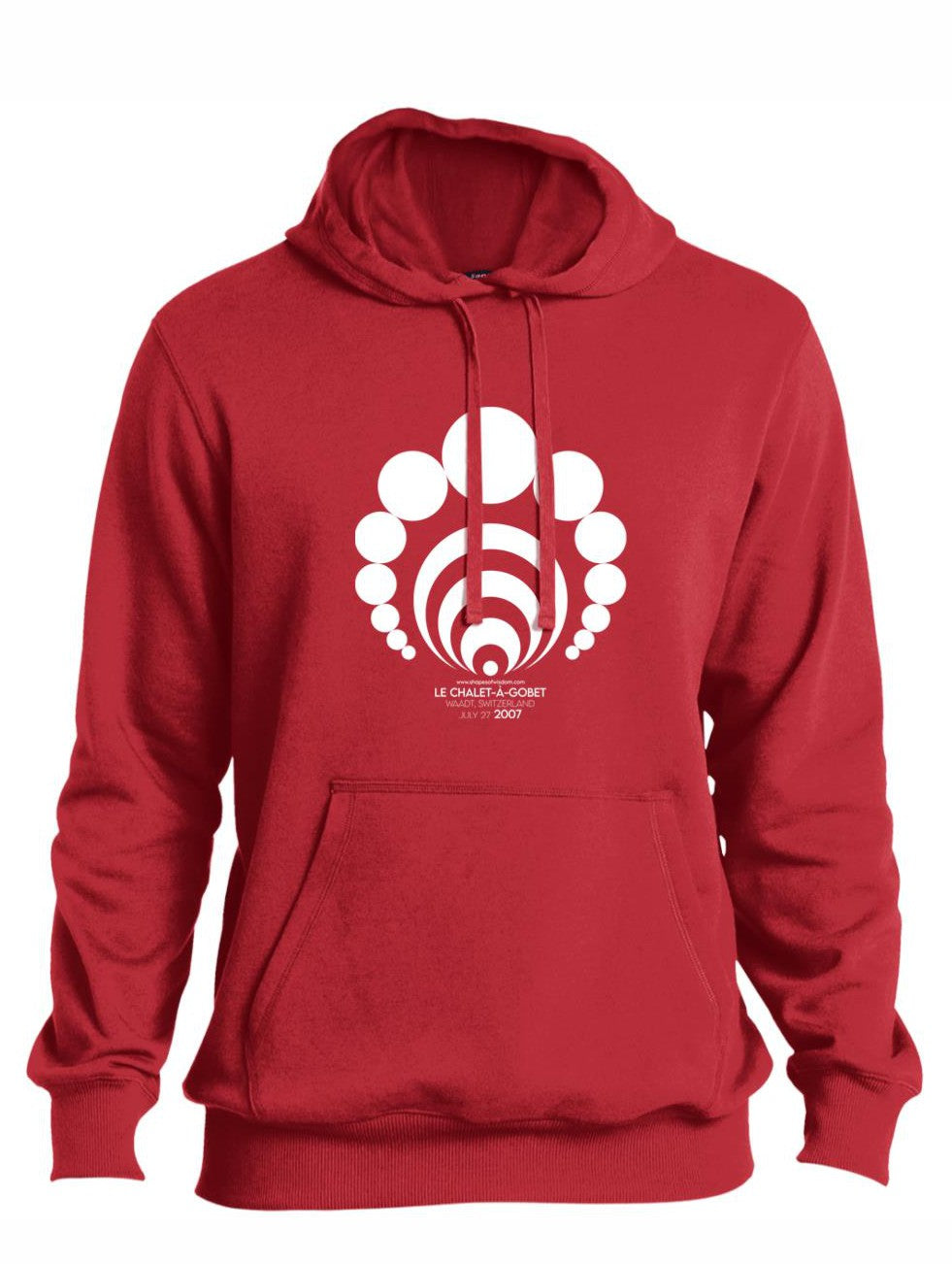 Crop Circle Pullover Hoodie - Le Chalet-a-Gobet