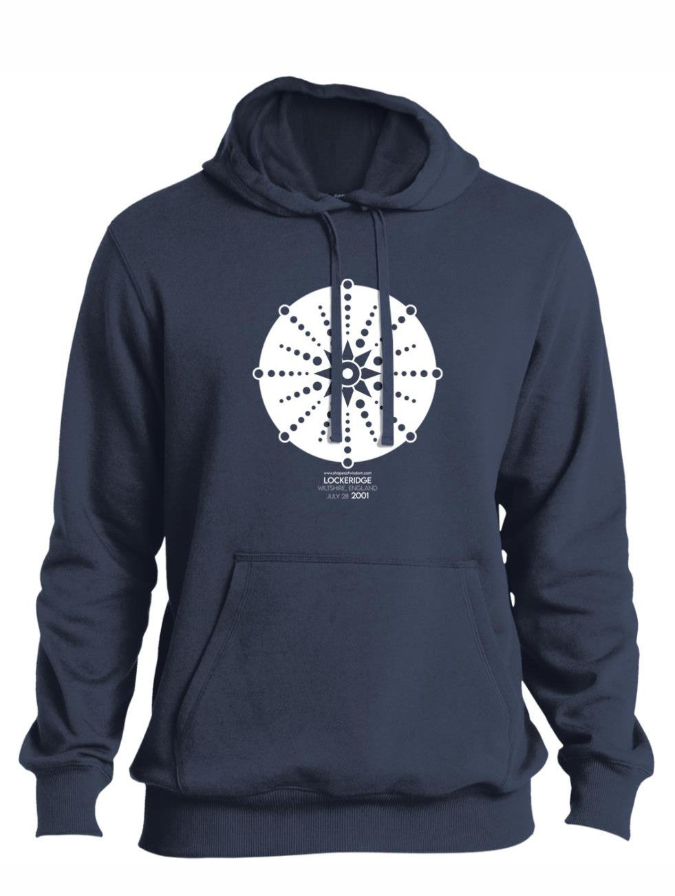 Crop Circle Pullover Hoodie - Lockeridge 2