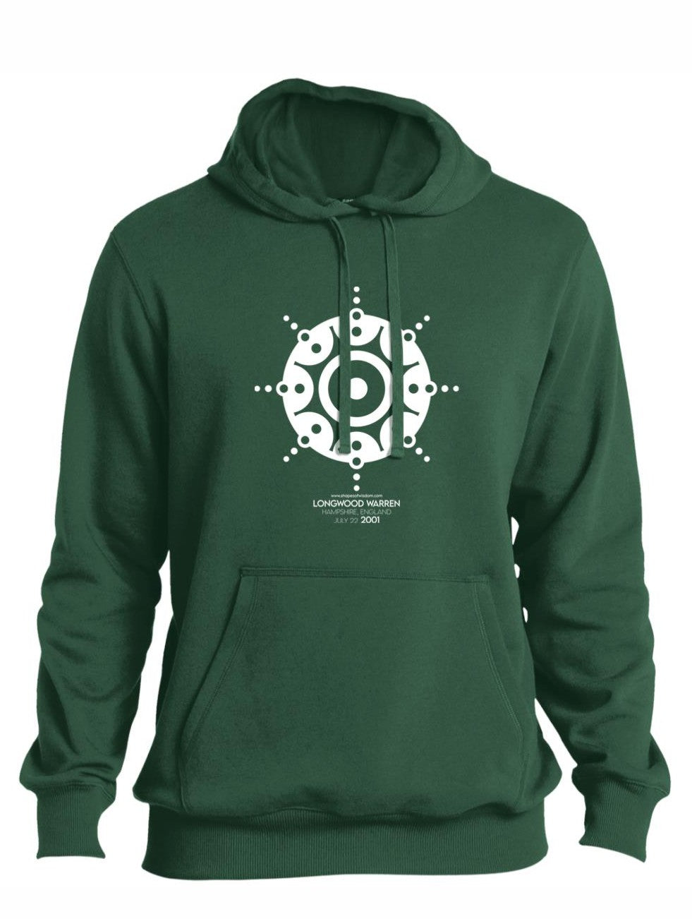 Crop Circle Pullover Hoodie - Longwood Warren