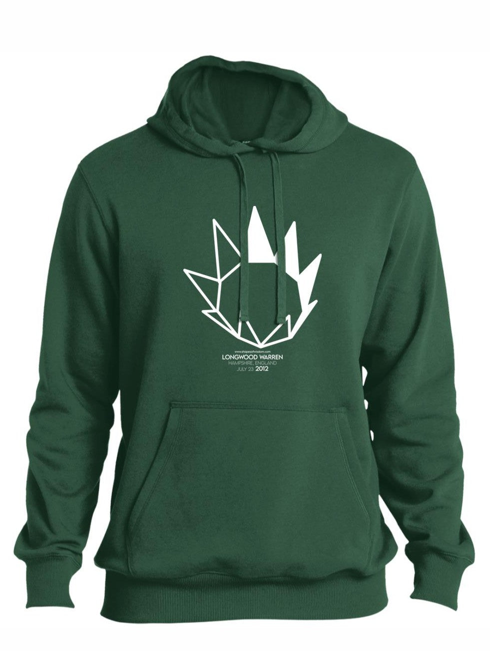 Crop Circle Pullover Hoodie - Longwood Warren 3
