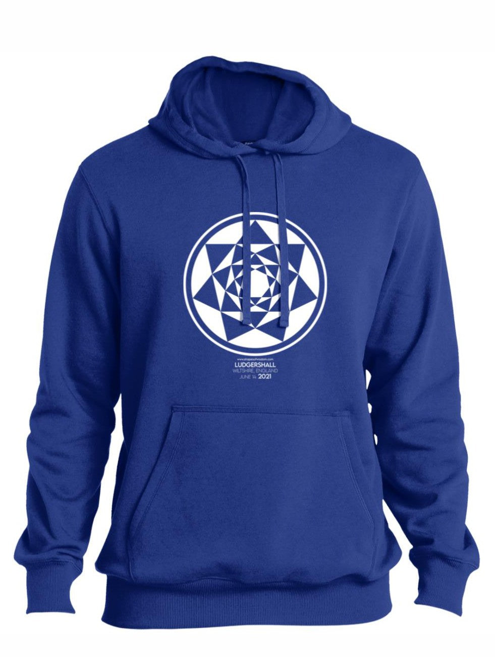 Crop Circle Pullover Hoodie - Ludgershall