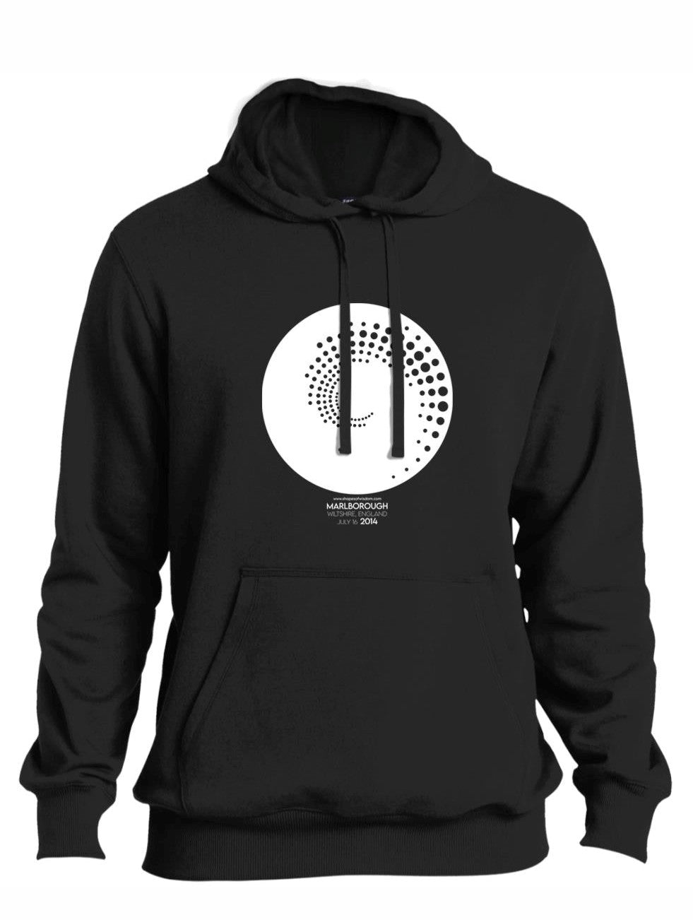 Crop Circle Pullover Hoodie - Marlborough 5