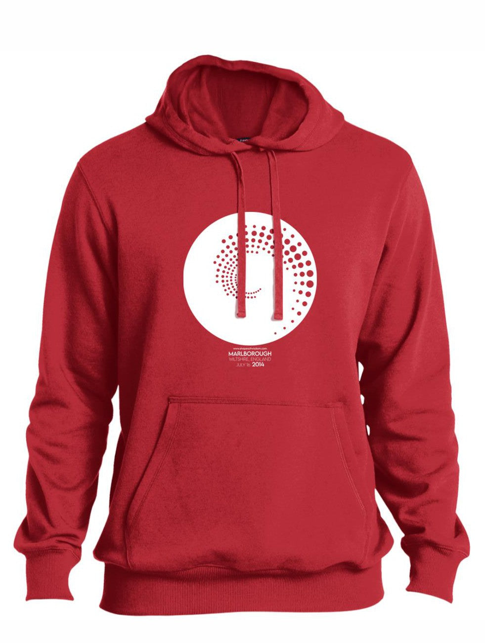 Crop Circle Pullover Hoodie - Marlborough 5
