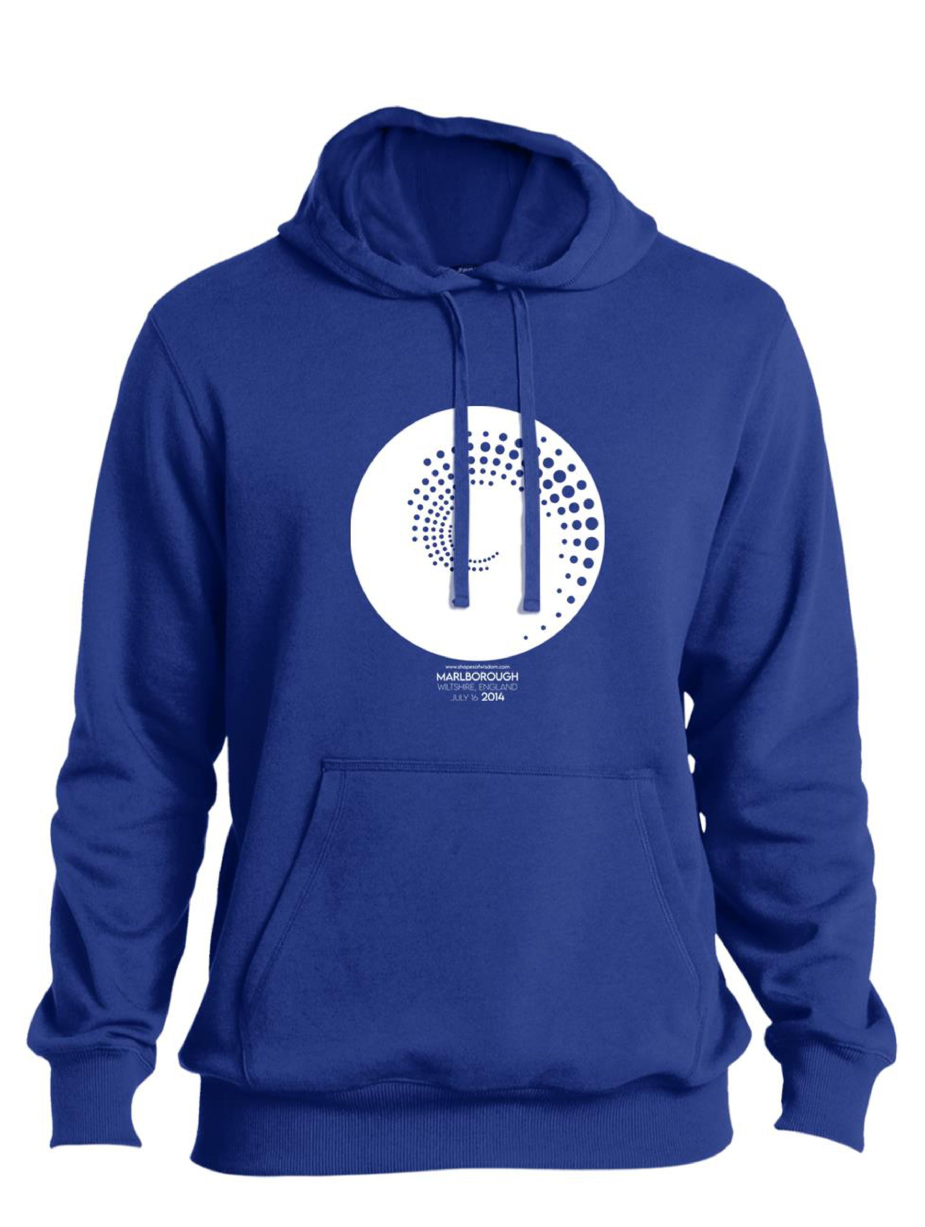 Crop Circle Pullover Hoodie - Marlborough 5