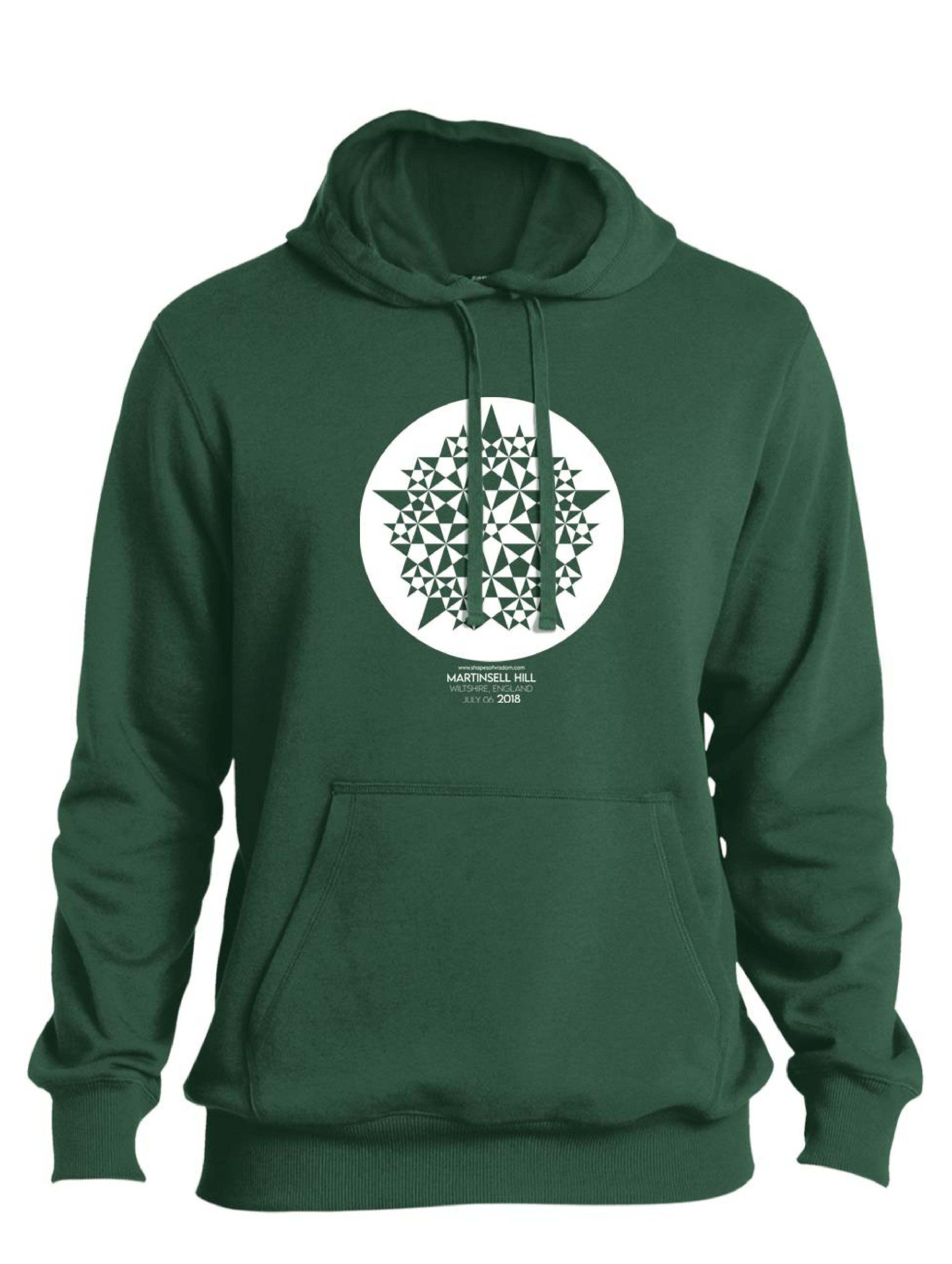 Crop Circle Pullover Hoodie - Martinsell Hill