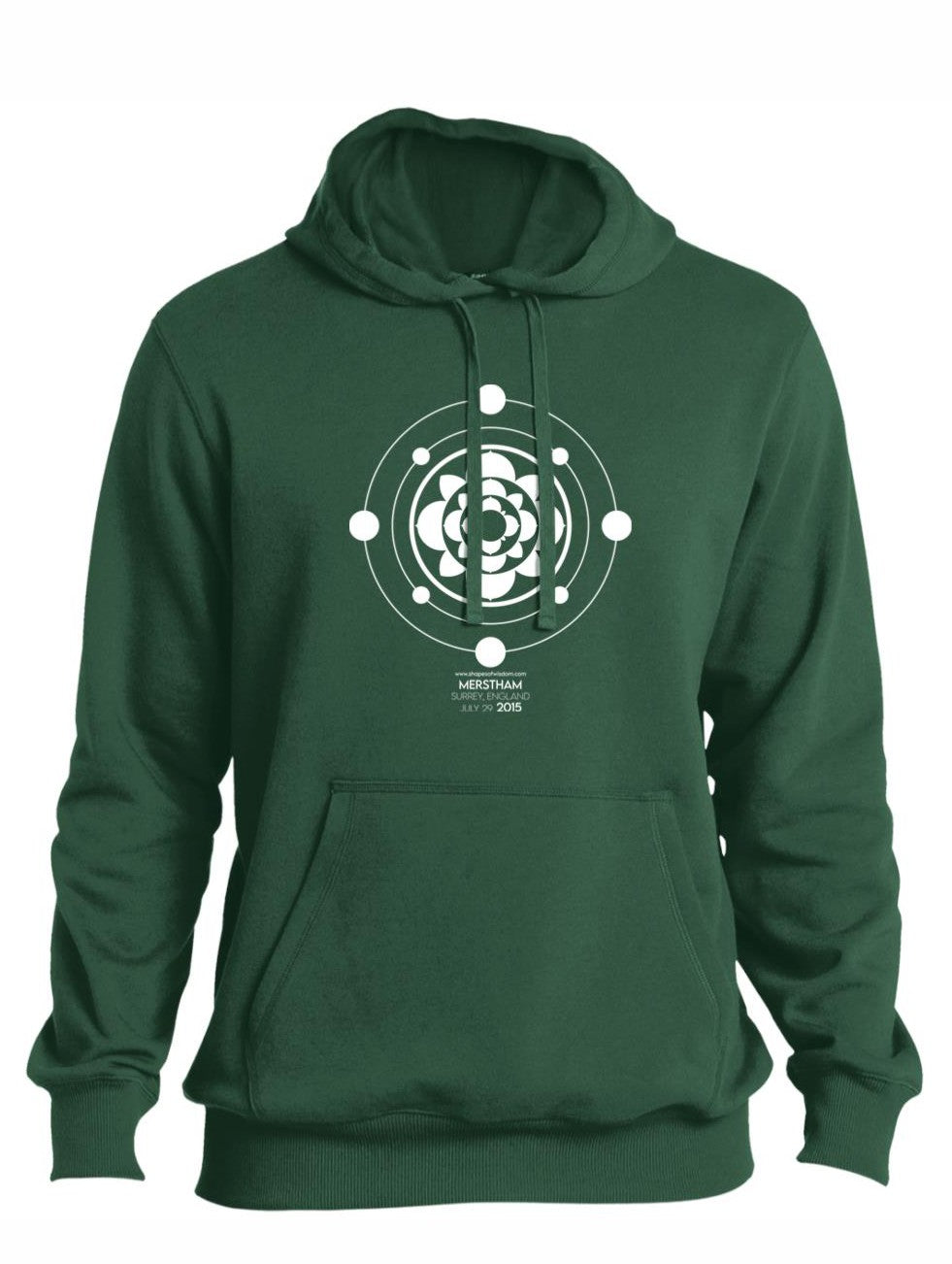Crop Circle Pullover Hoodie - Merstham