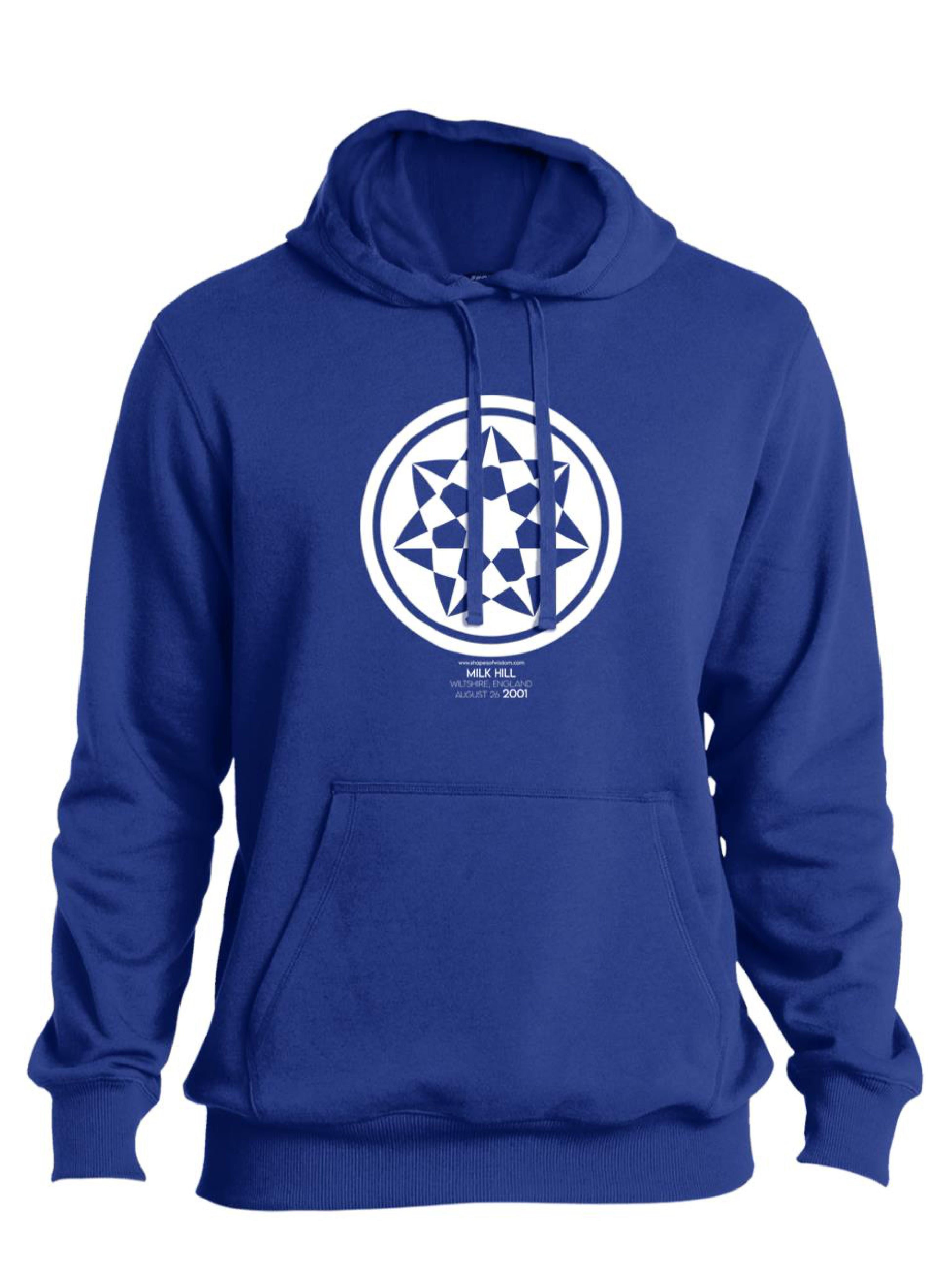 Crop Circle Pullover Hoodie - Milk Hill 8
