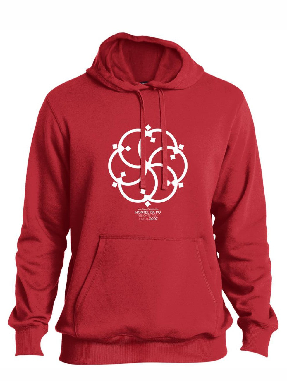 Crop Circle Pullover Hoodie - Monteu da Po 2