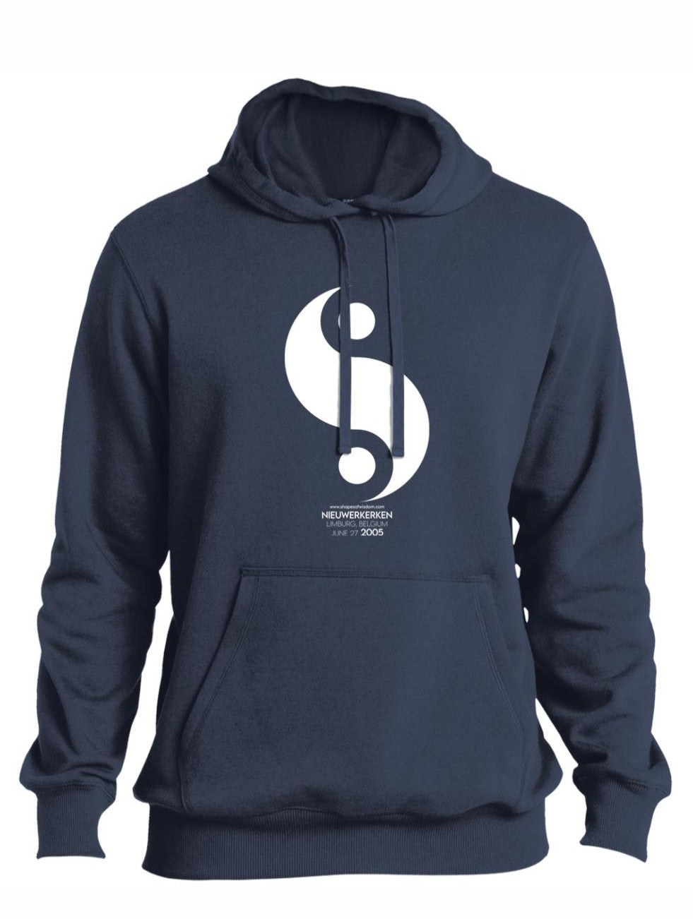 Crop Circle Pullover Hoodie - Nieuwerkerken