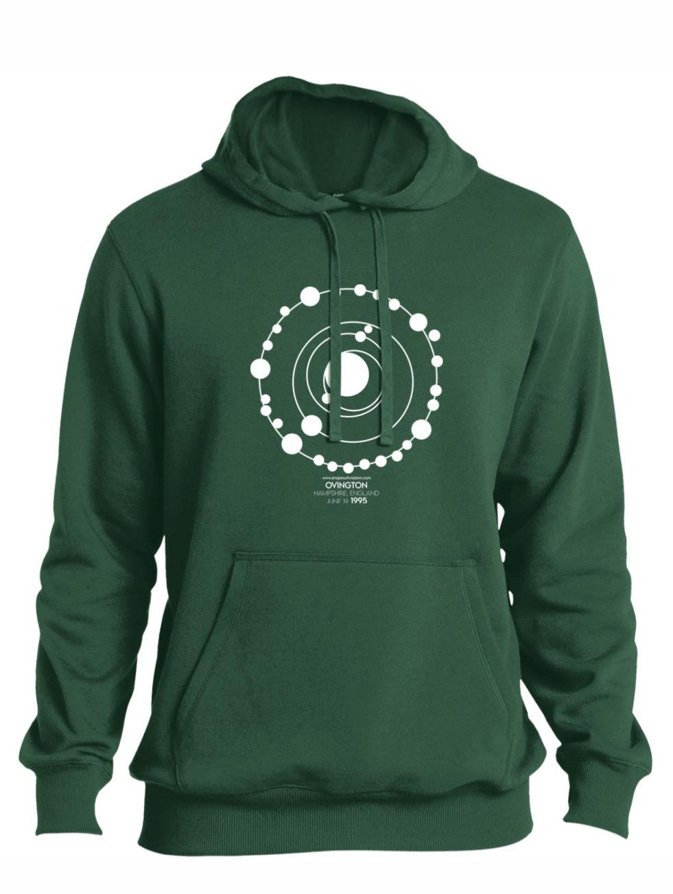 Crop Circle Pullover Hoodie - Ovington