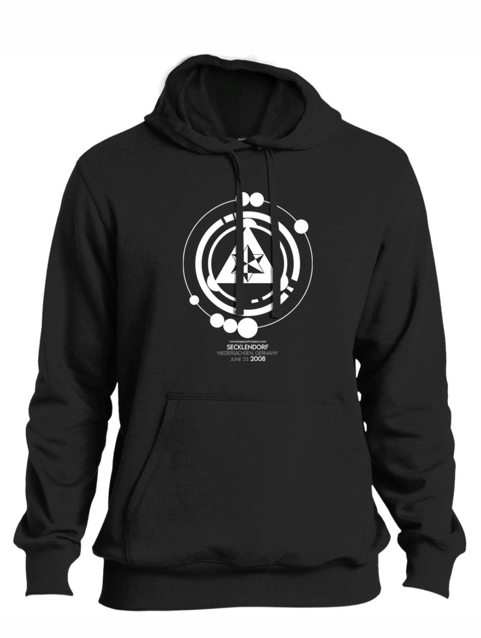 Crop Circle Pullover Hoodie - Secklendorf