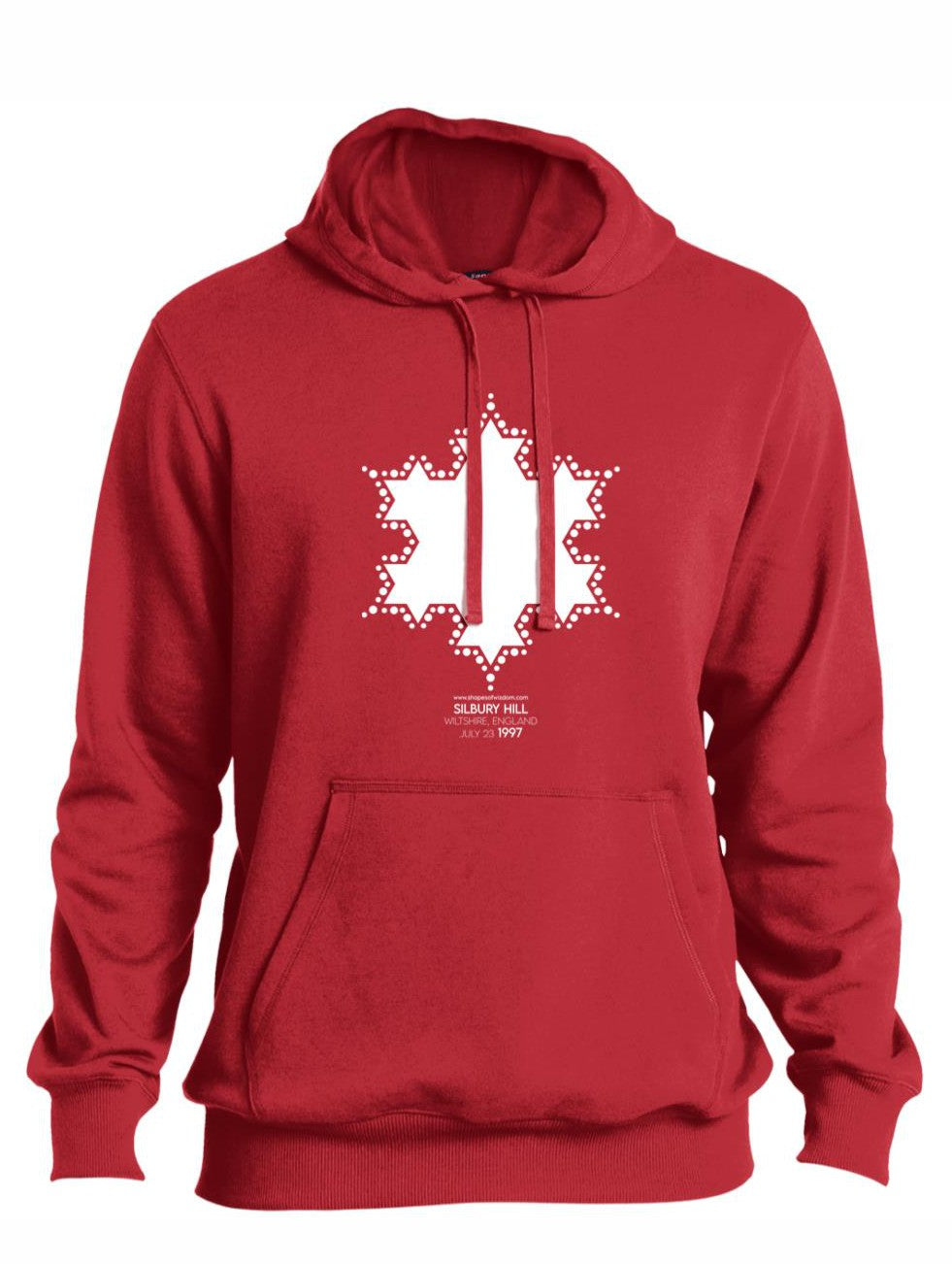 Crop Circle Pullover Hoodie - Silbury Hill 6