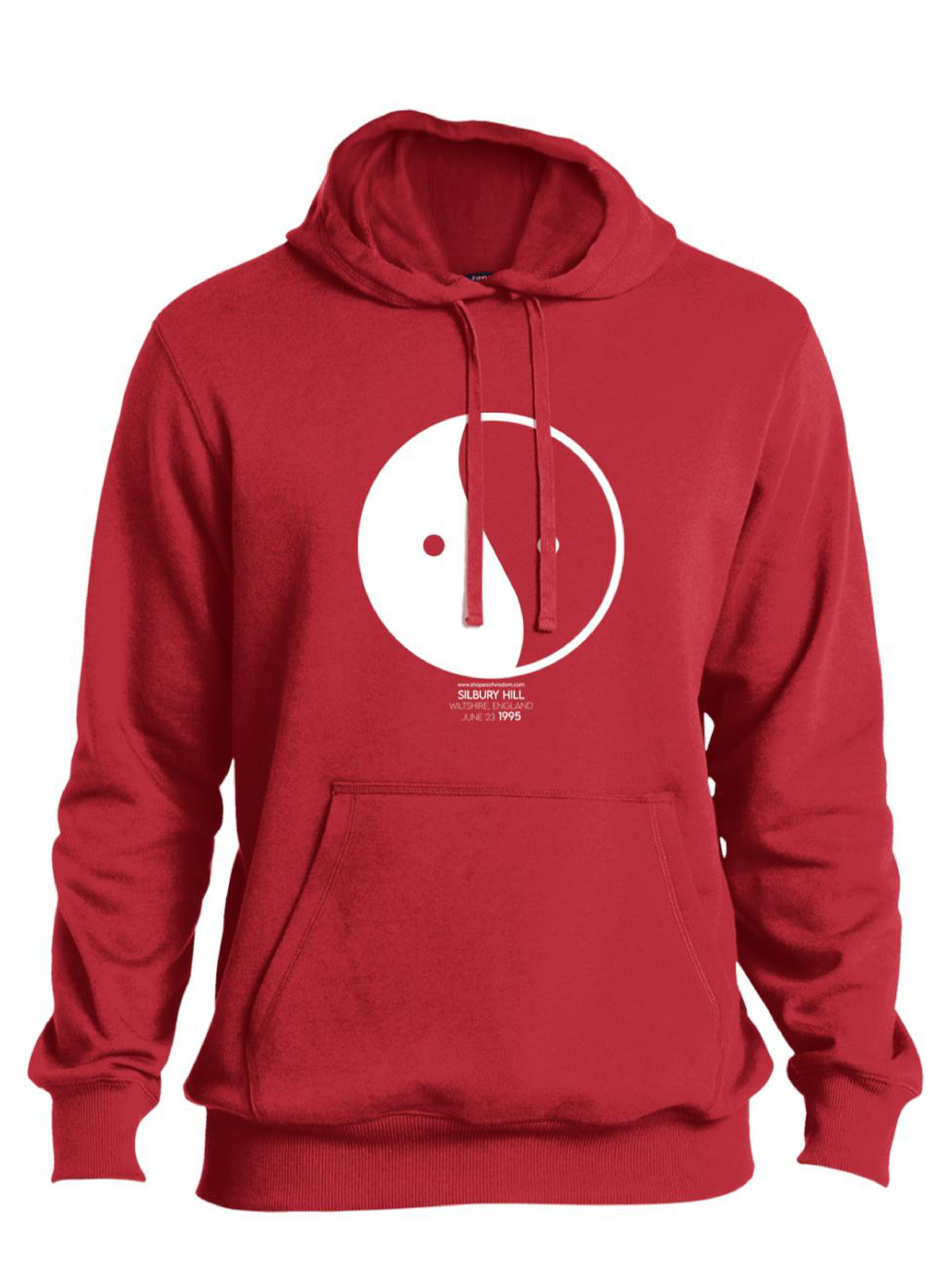 Crop Circle Pullover Hoodie - Silbury Hill 4
