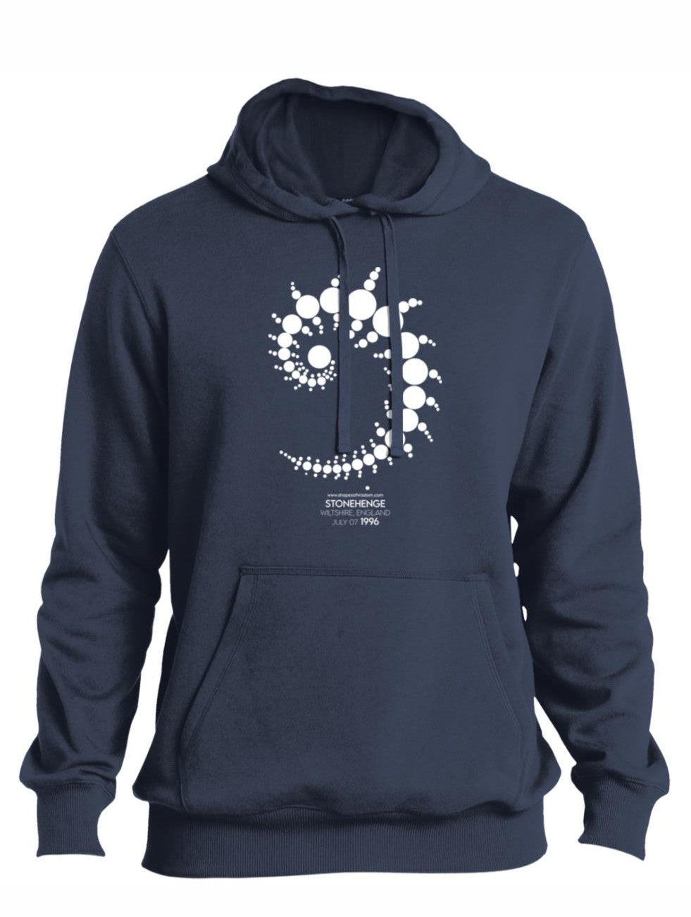 Crop Circle Pullover Hoodie - Stonehenge 3